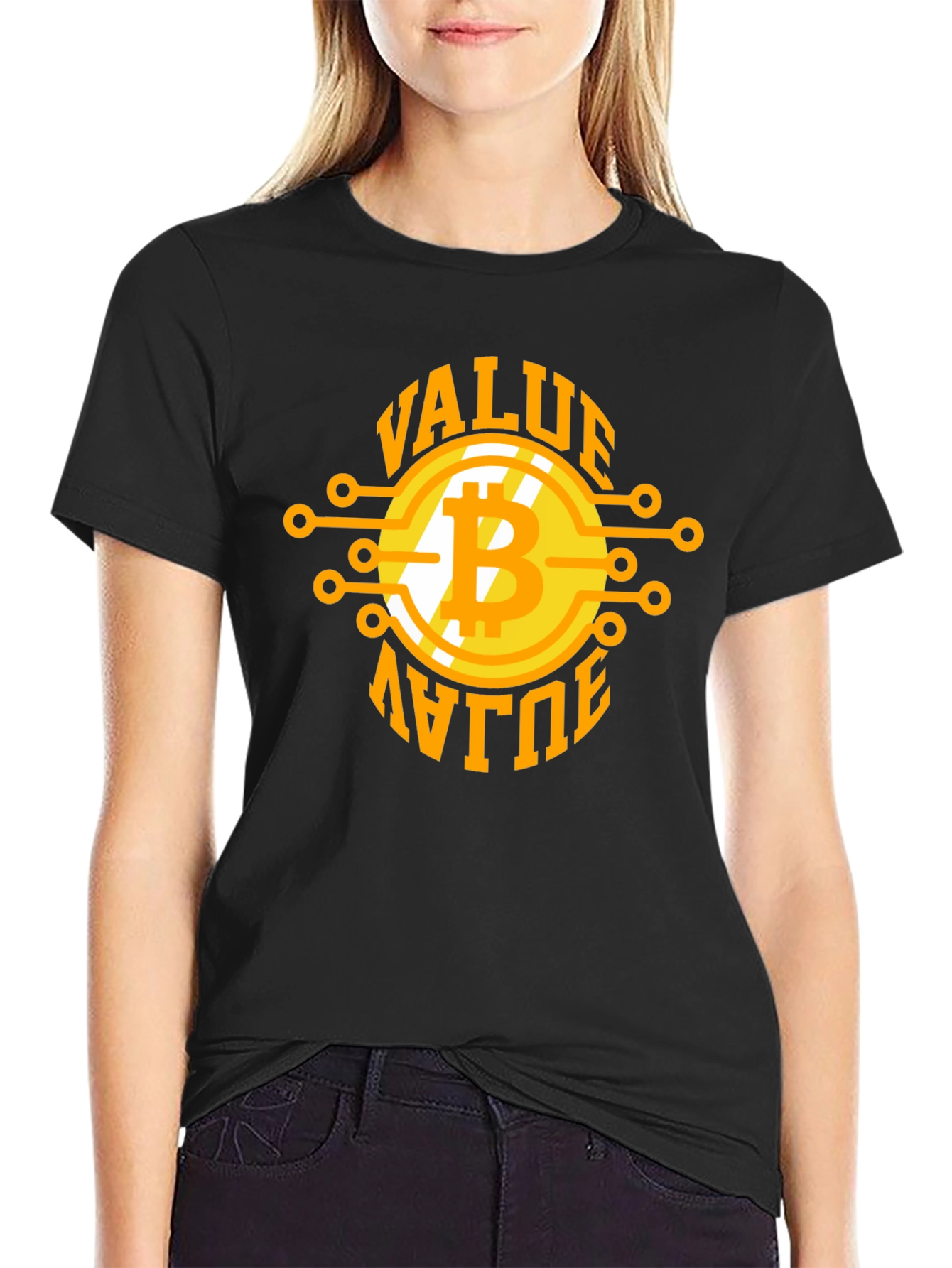 Bitcoin Value Graphic Tee - Crypto Currency T-Shirt