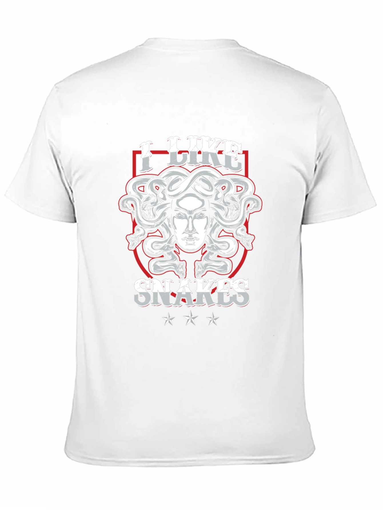 I Like Snakes T-Shirt Medusa Graphic Tee