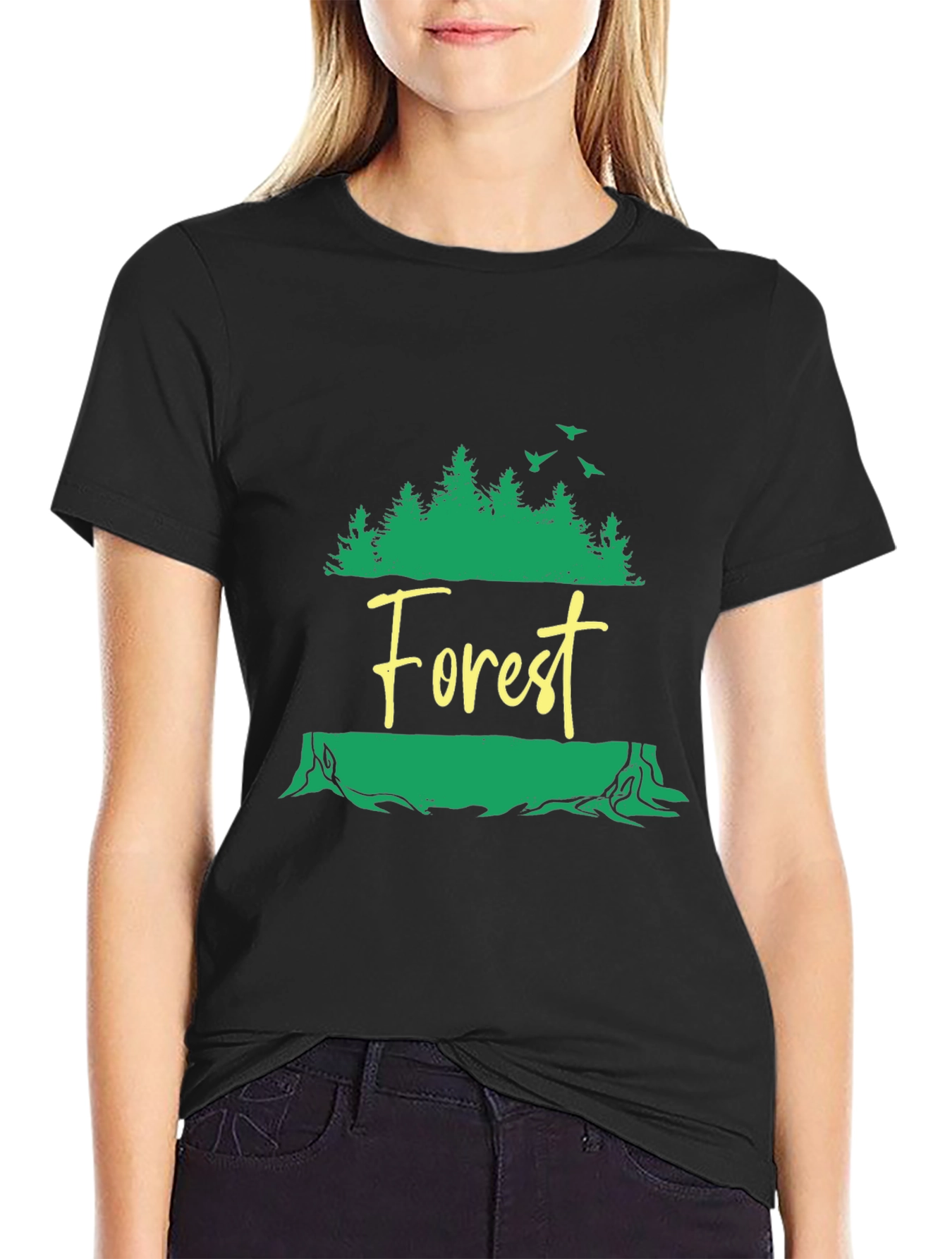 Forest Graphic Tee - Nature Lovers T-Shirt
