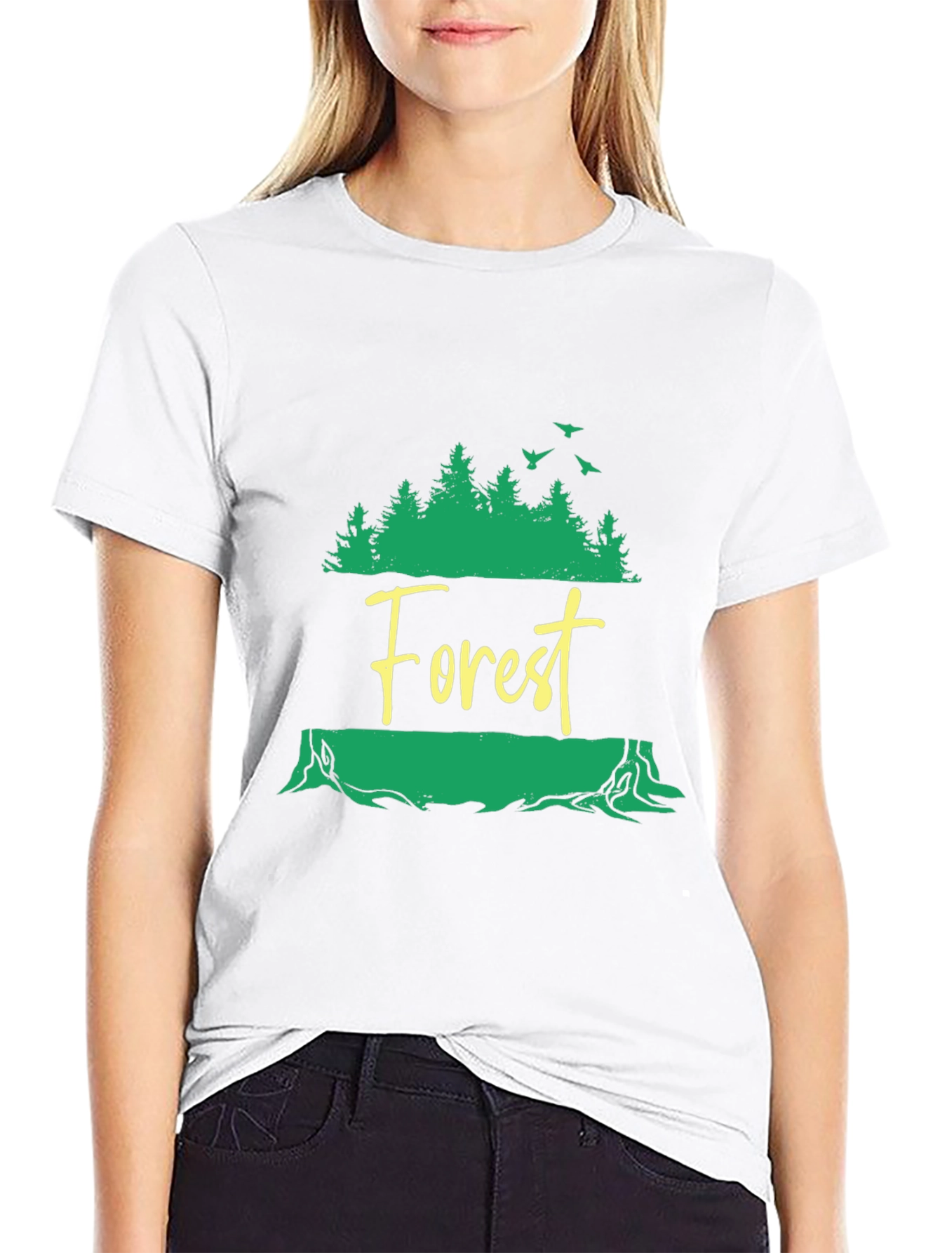 Forest Graphic Tee - Nature Lovers T-Shirt