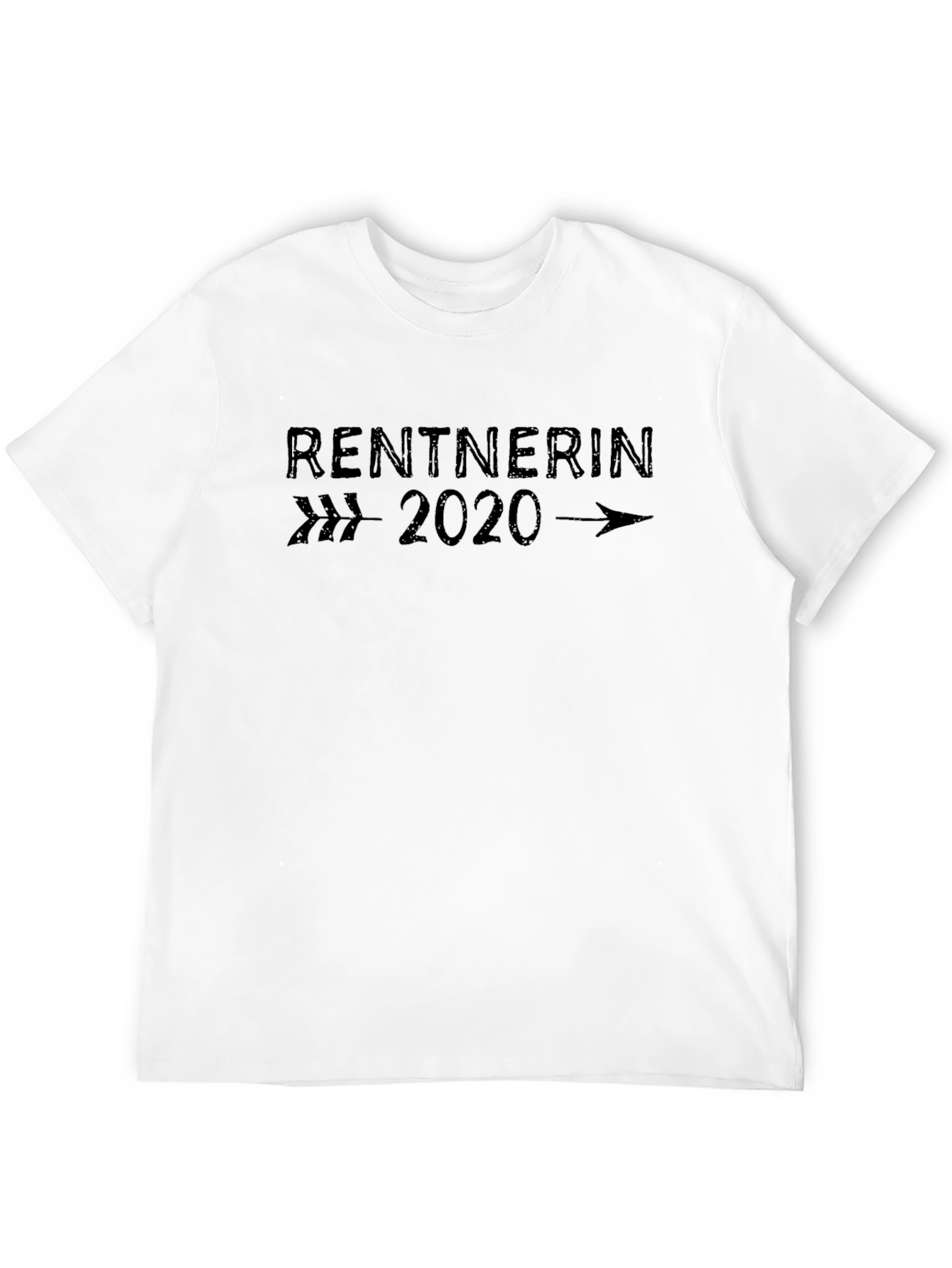 Rentnerin 2020 Arrow Graphic Tee - Retirement Gift