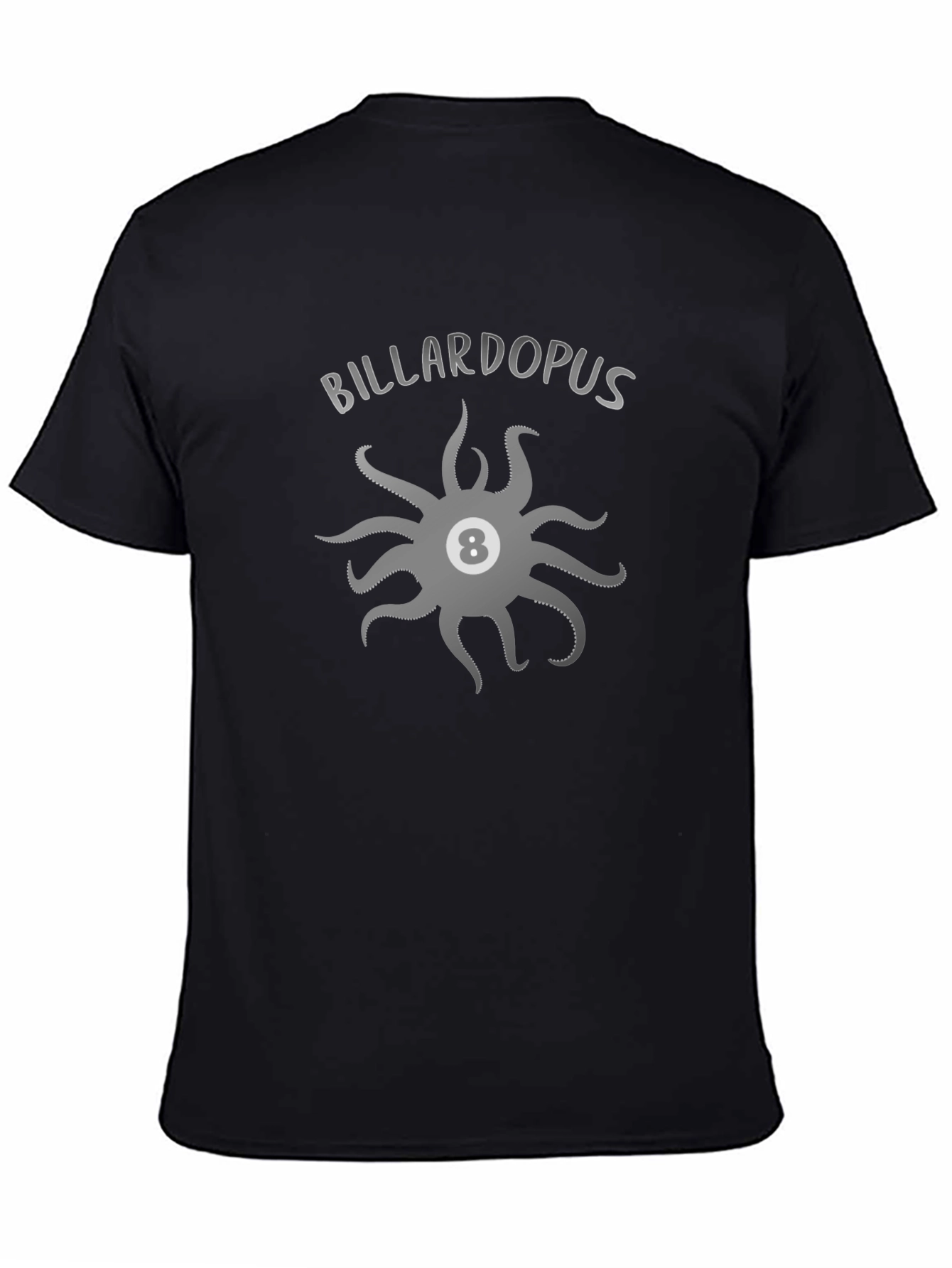 Billardopus T-Shirt: 8-Ball Octopus Graphic Tee