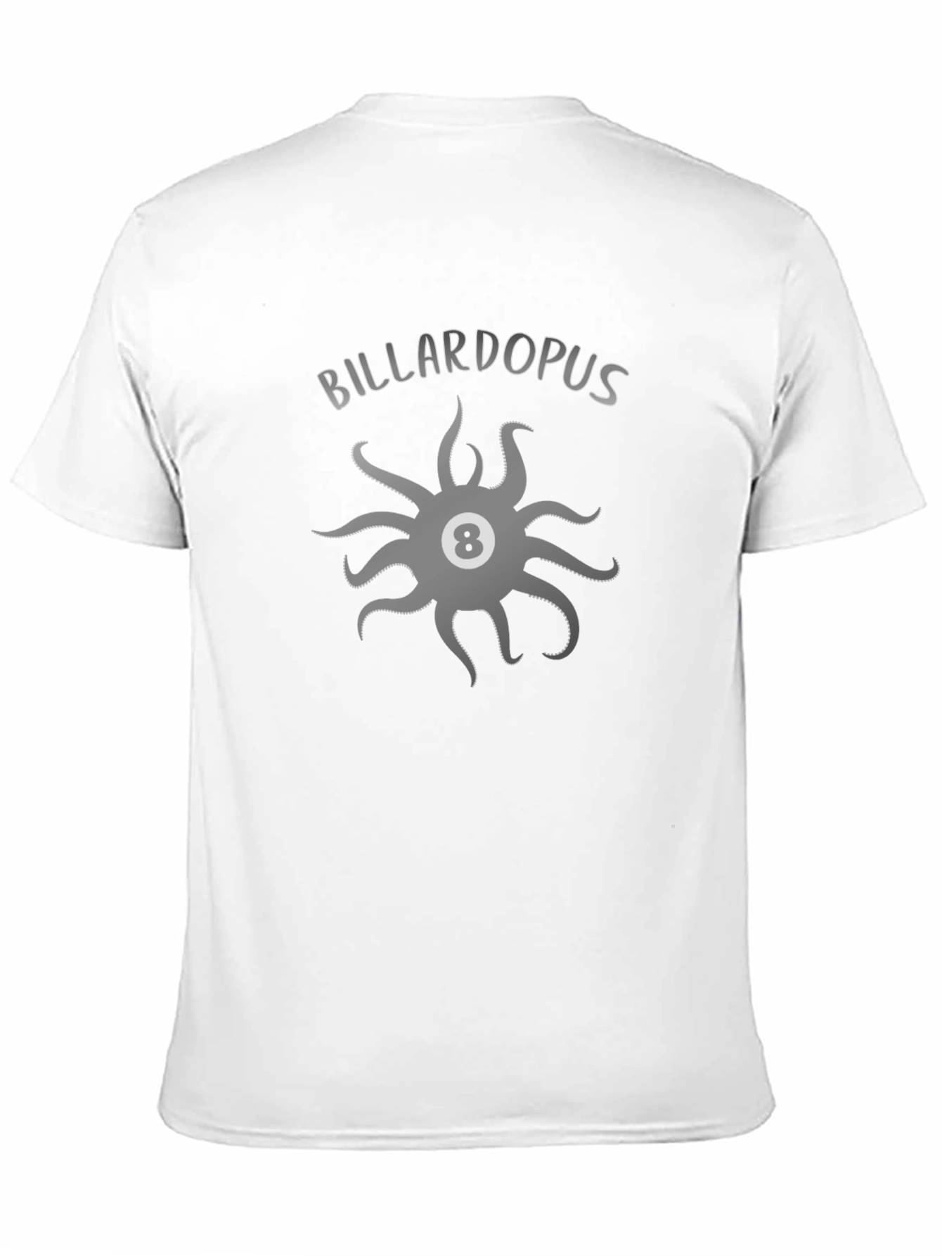 Billardopus T-Shirt: 8-Ball Octopus Graphic Tee