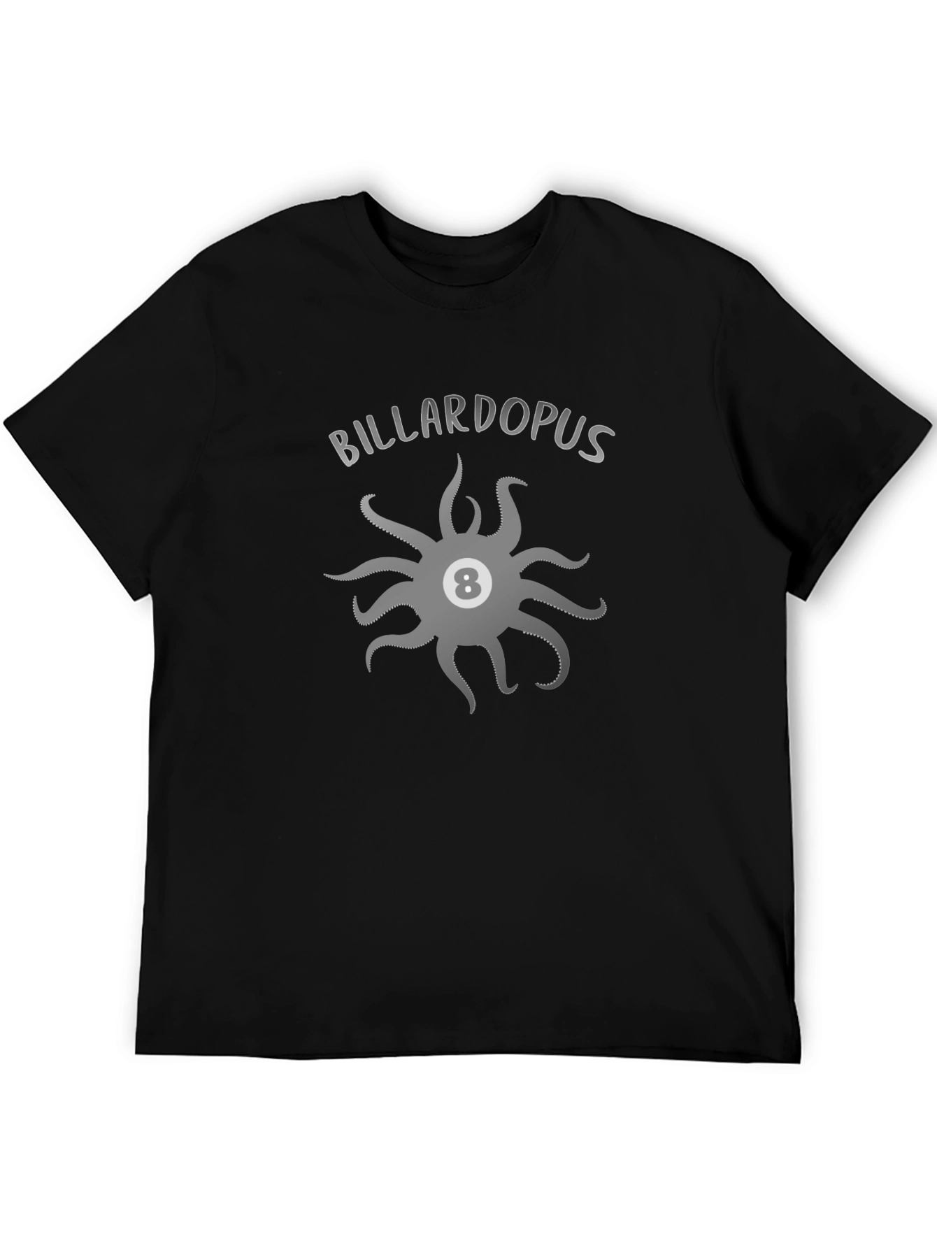 Billardopus T-Shirt: 8-Ball Octopus Graphic Tee
