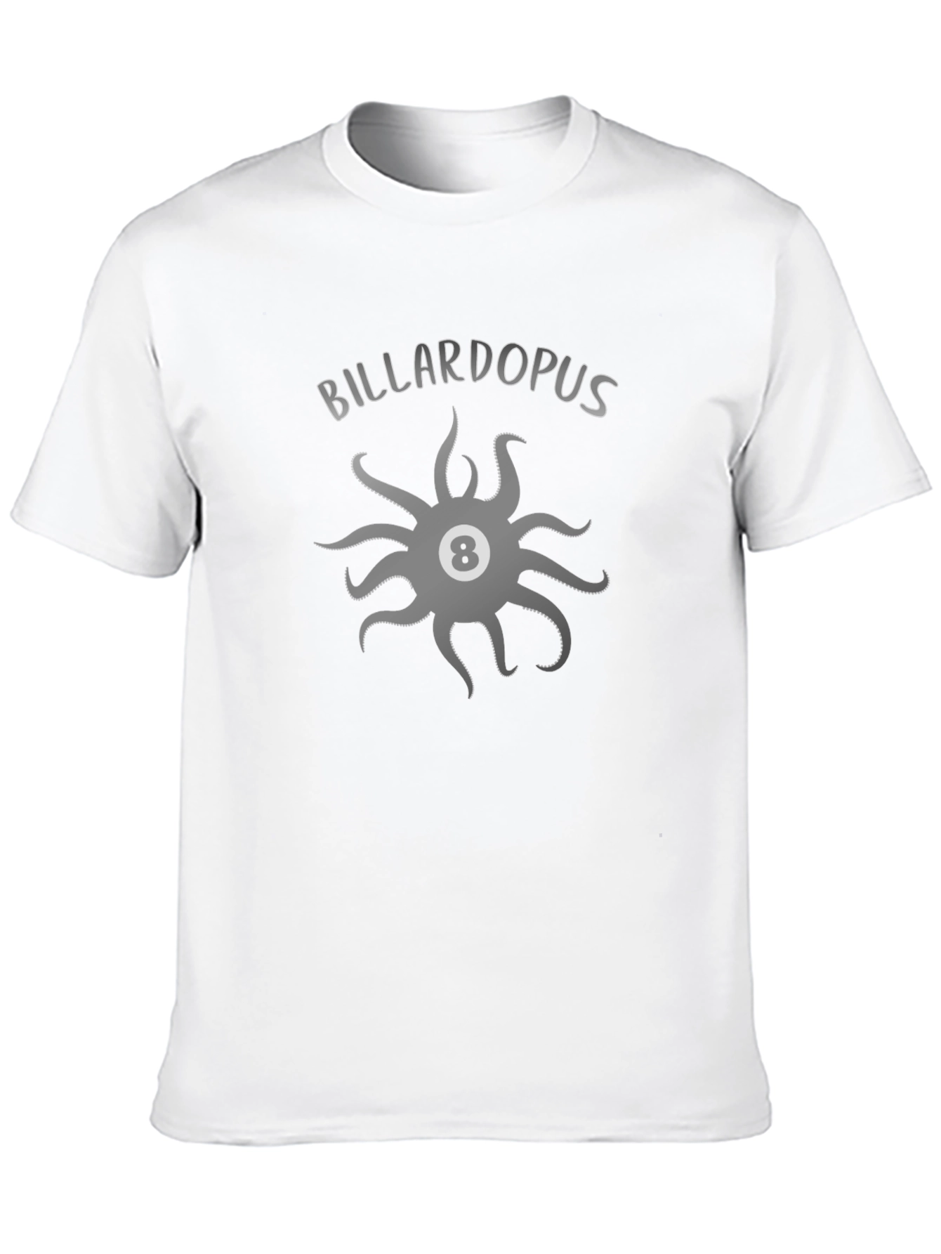 Billardopus T-Shirt: 8-Ball Octopus Graphic Tee