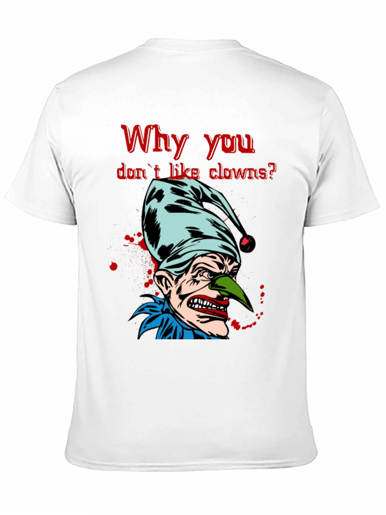 Scary Clown Graphic T-Shirt