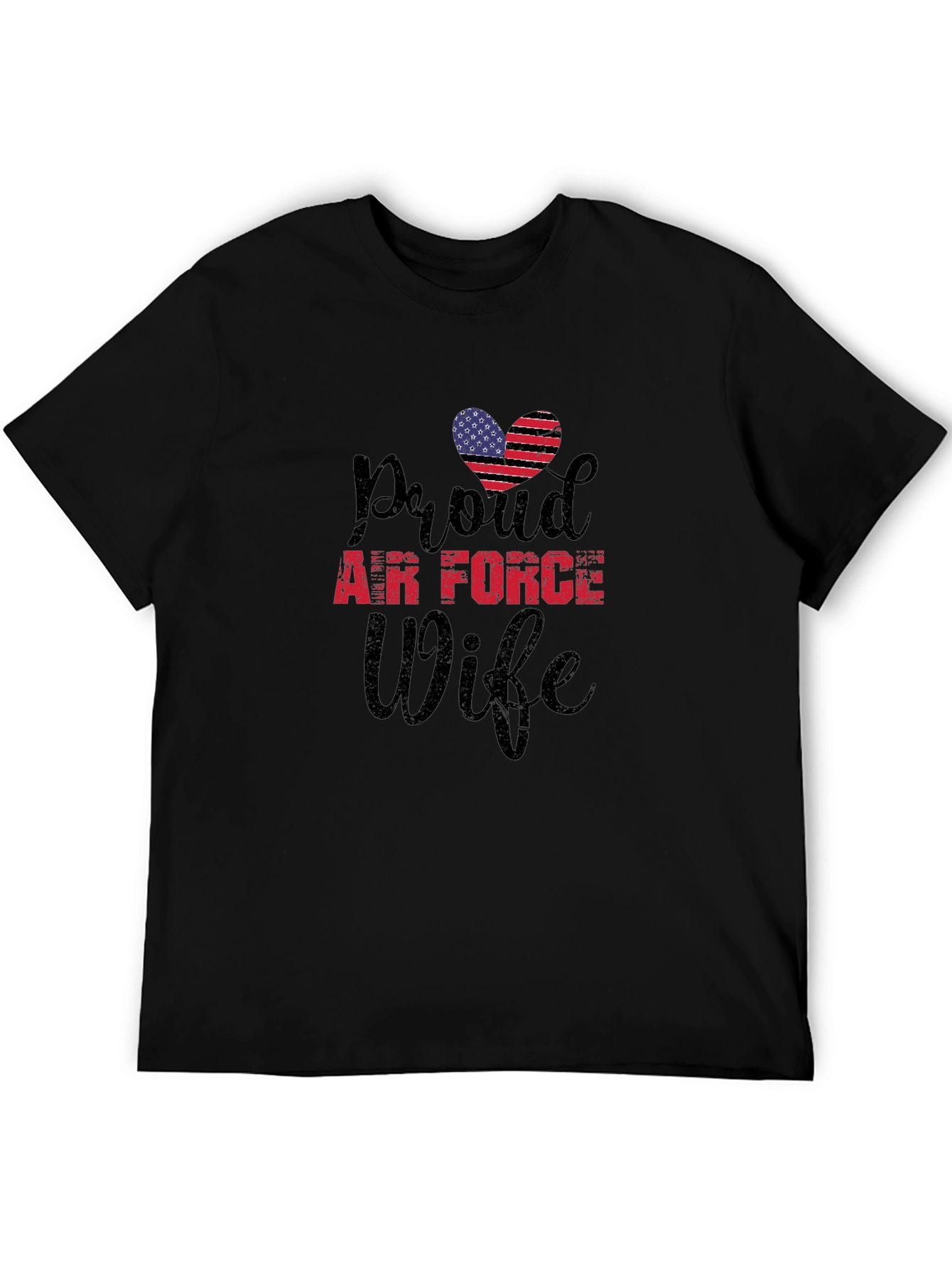 Proud Air Force Wife Graphic Tee