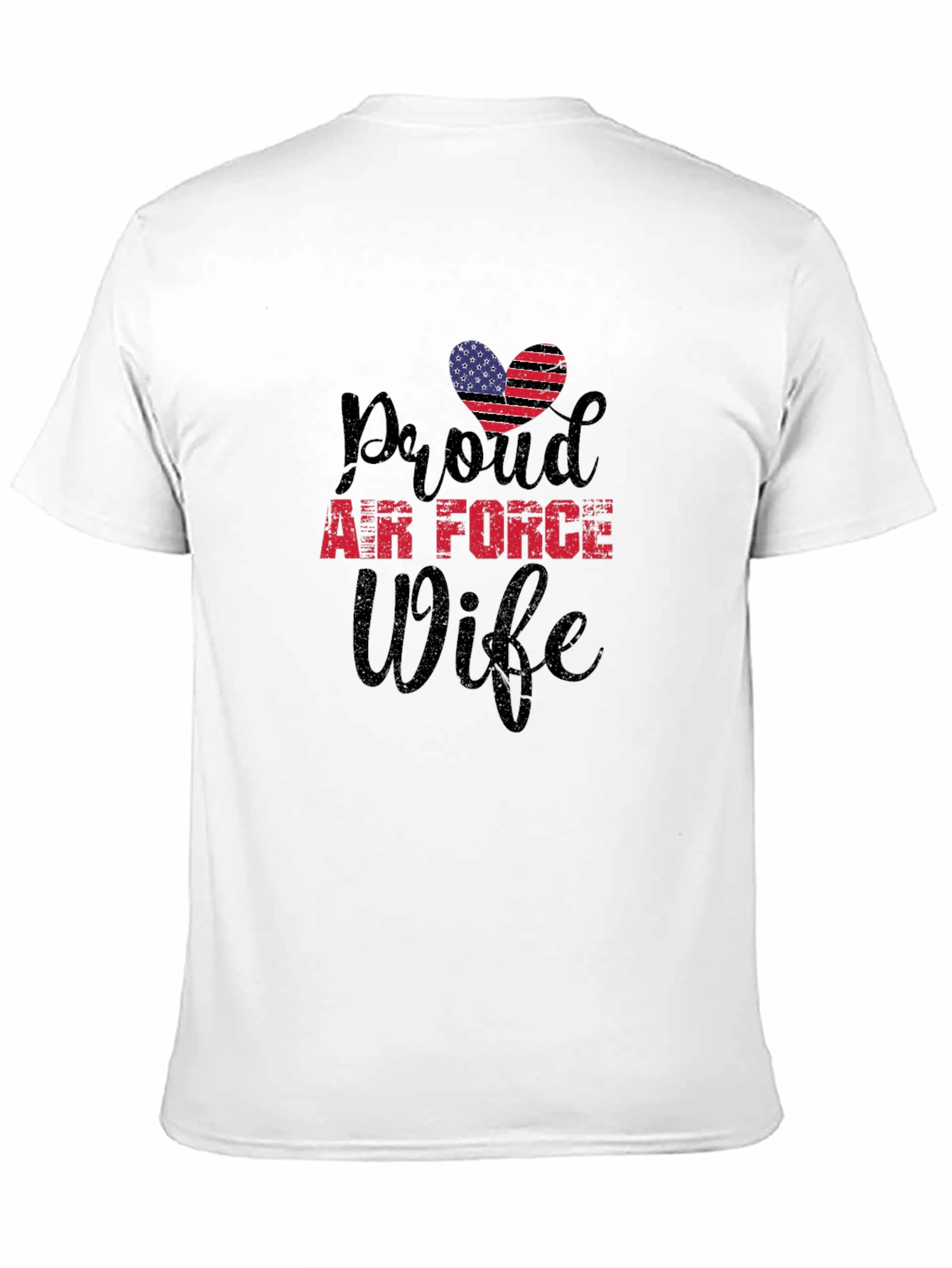 Proud Air Force Wife Graphic Tee