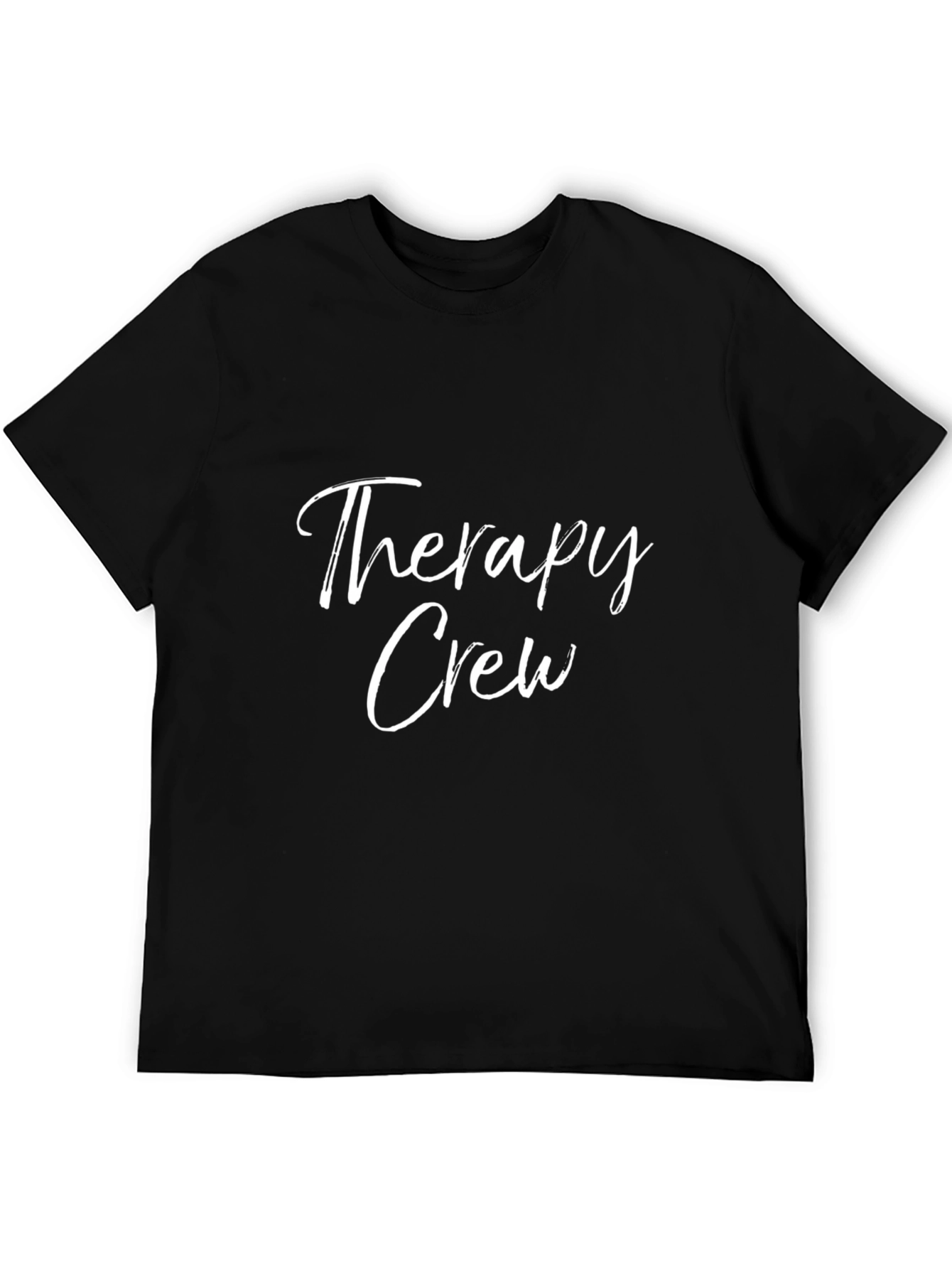 Therapy Crew T-Shirt - Black
