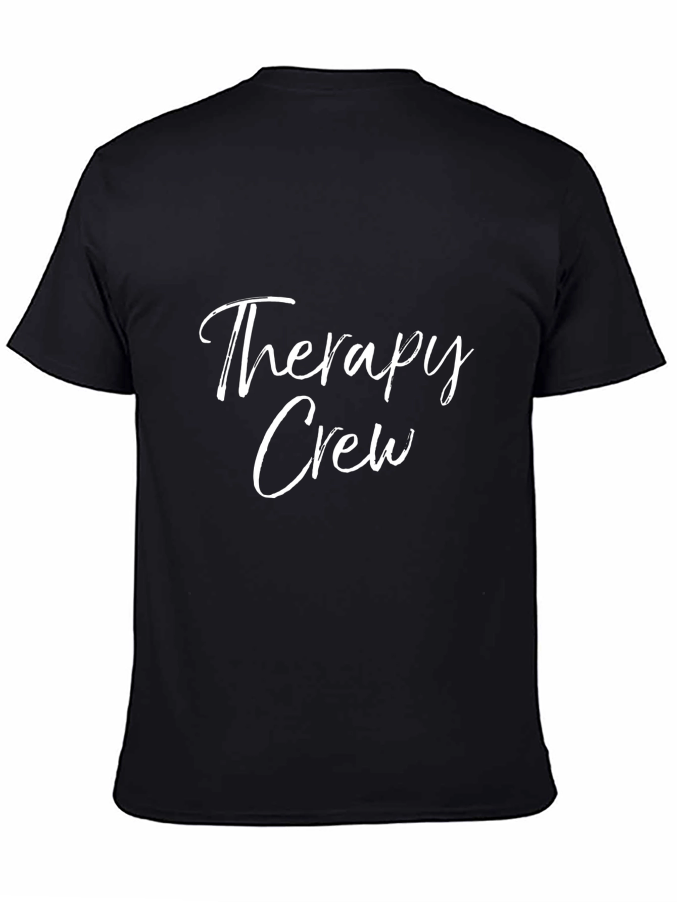 Therapy Crew T-Shirt - Black