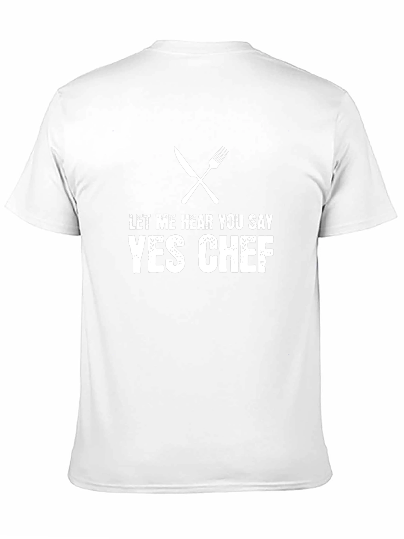 Yes Chef T-Shirt - Culinary Inspired Graphic Tee