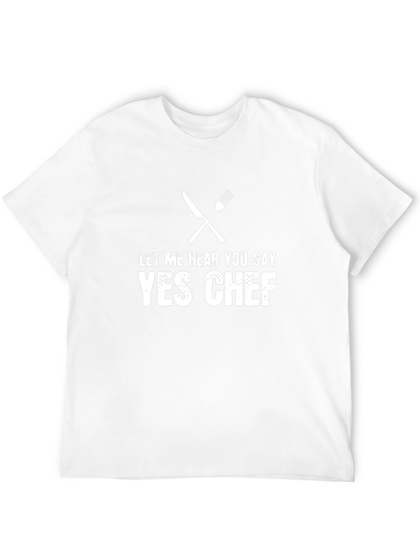 Yes Chef T-Shirt - Culinary Inspired Graphic Tee