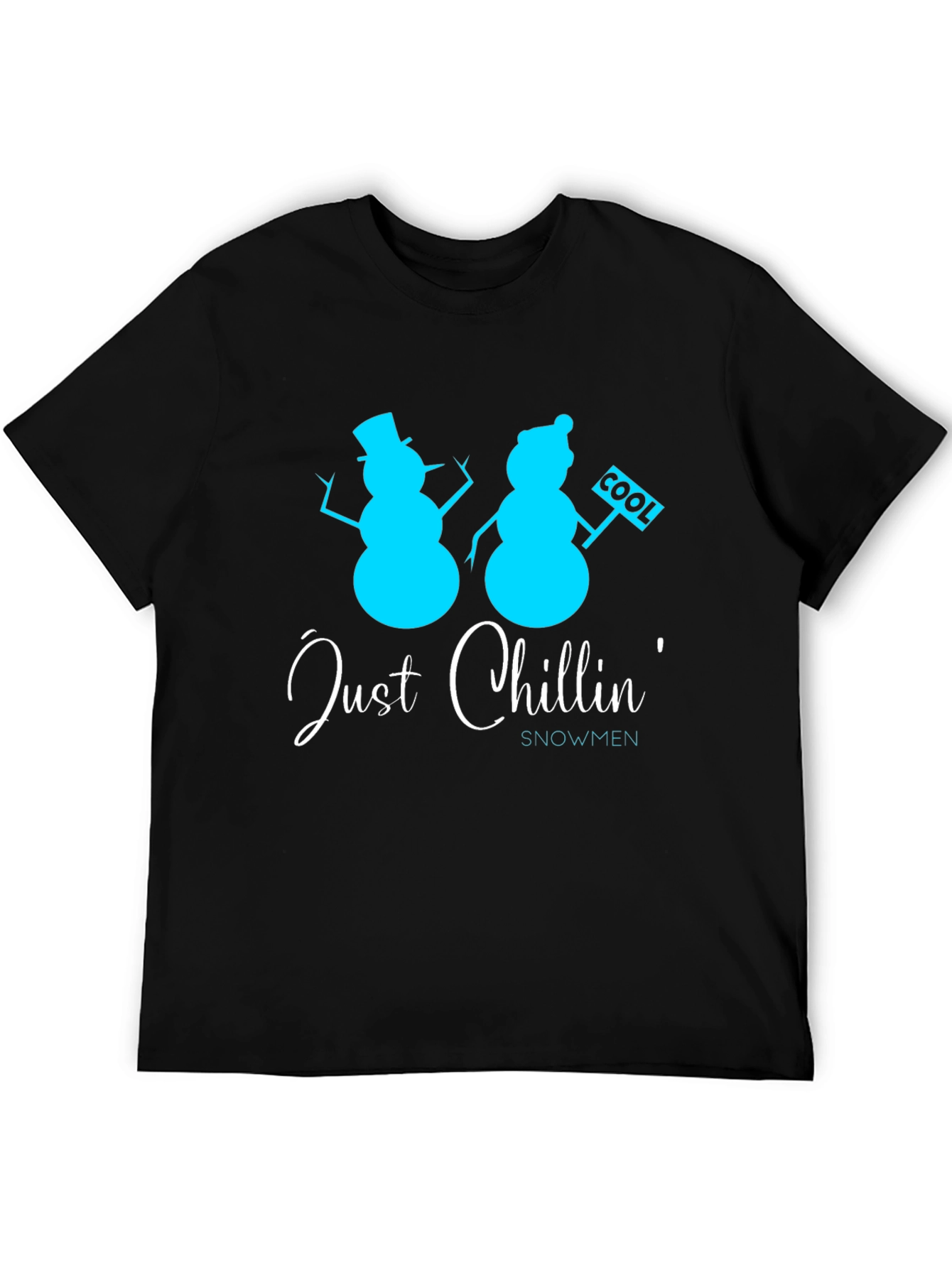 Just Chillin Snowmen Graphic Tee - Winter Style