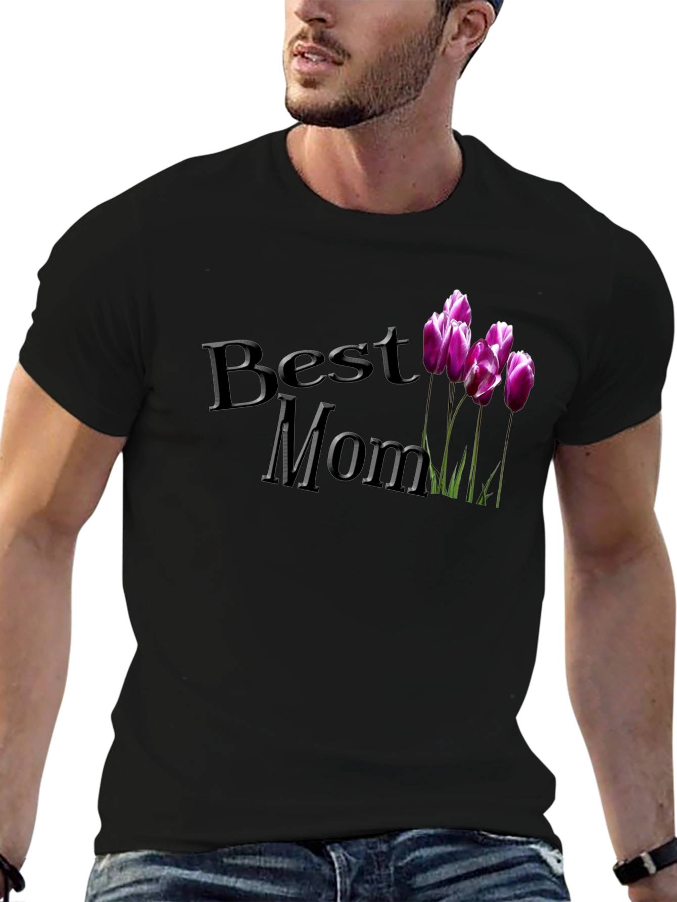 Best Mom Tulip T-Shirt - Mothers Day Gift