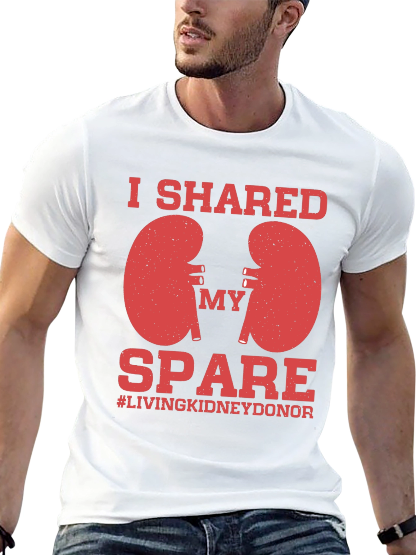 Kidney Donor T-Shirt - I Shared My Spare