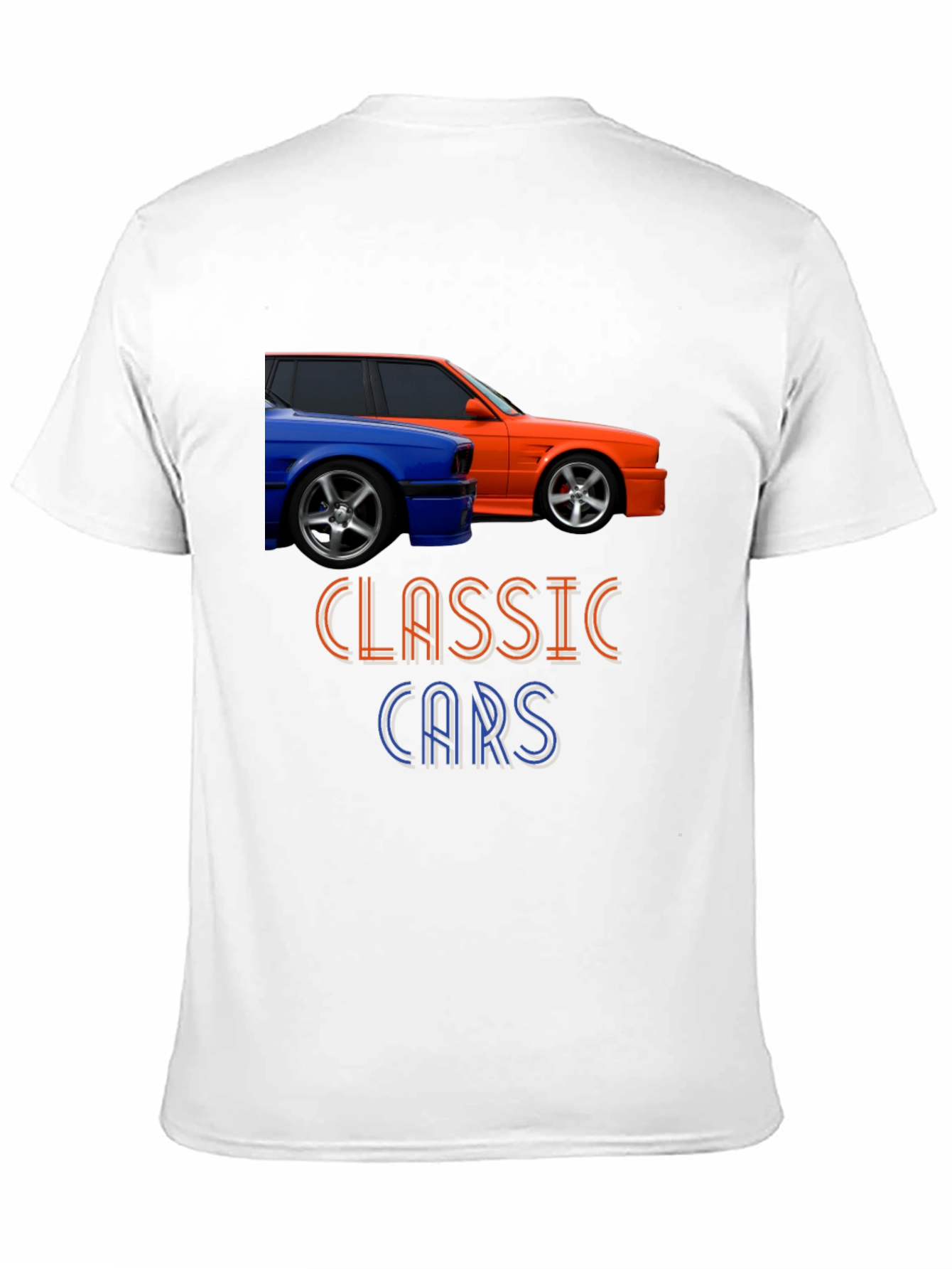 Classic Cars Graphic Tee - Stylish Automotive Design