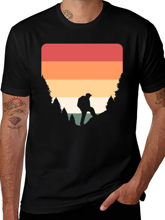 Retro Hiker Graphic T-Shirt