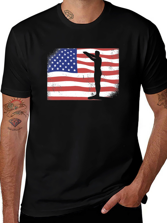 USA Diver T-Shirt - Patriotic Pride!