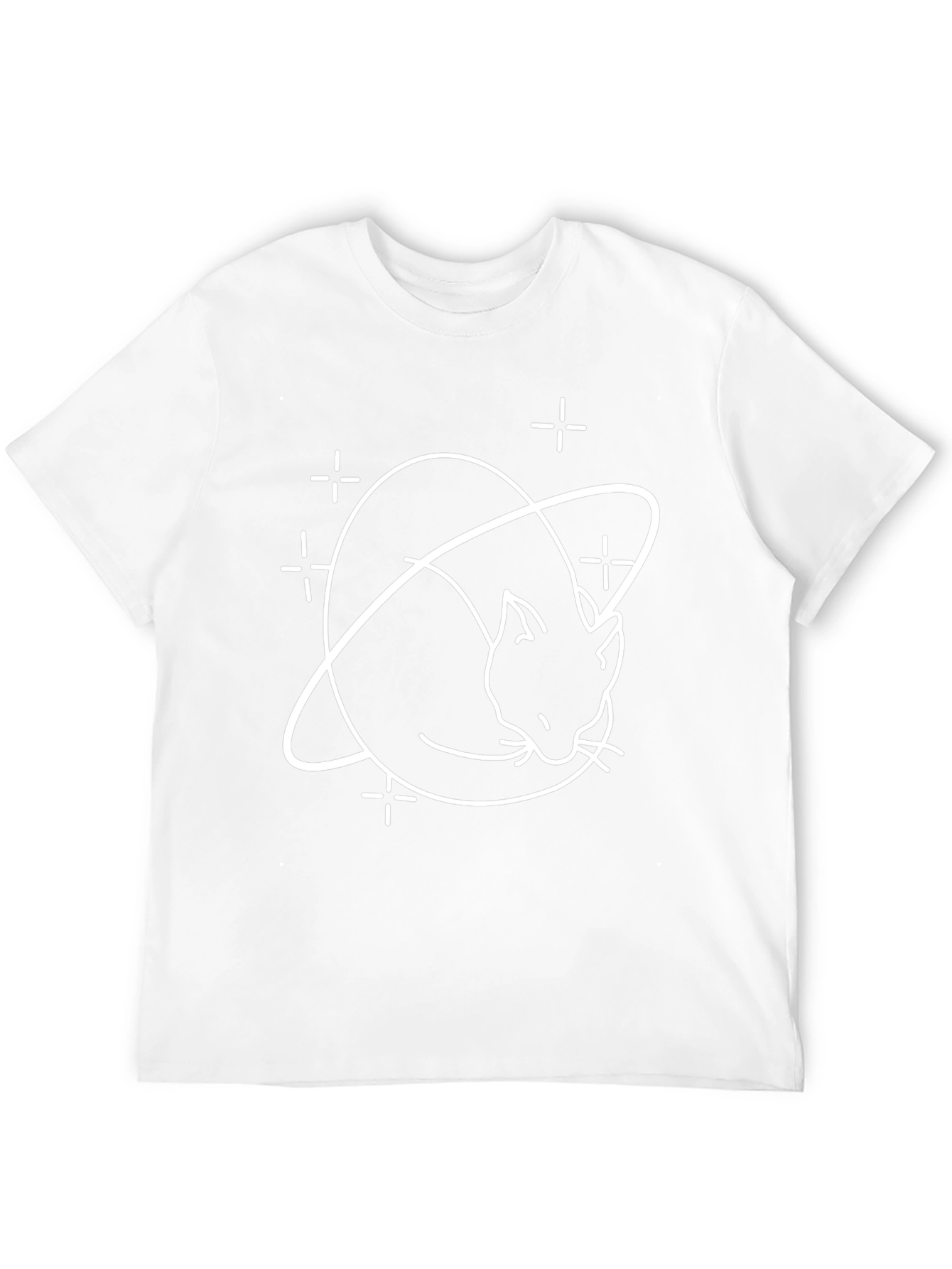 Cosmic Cat T-Shirt - Unique Space Kitten Tee