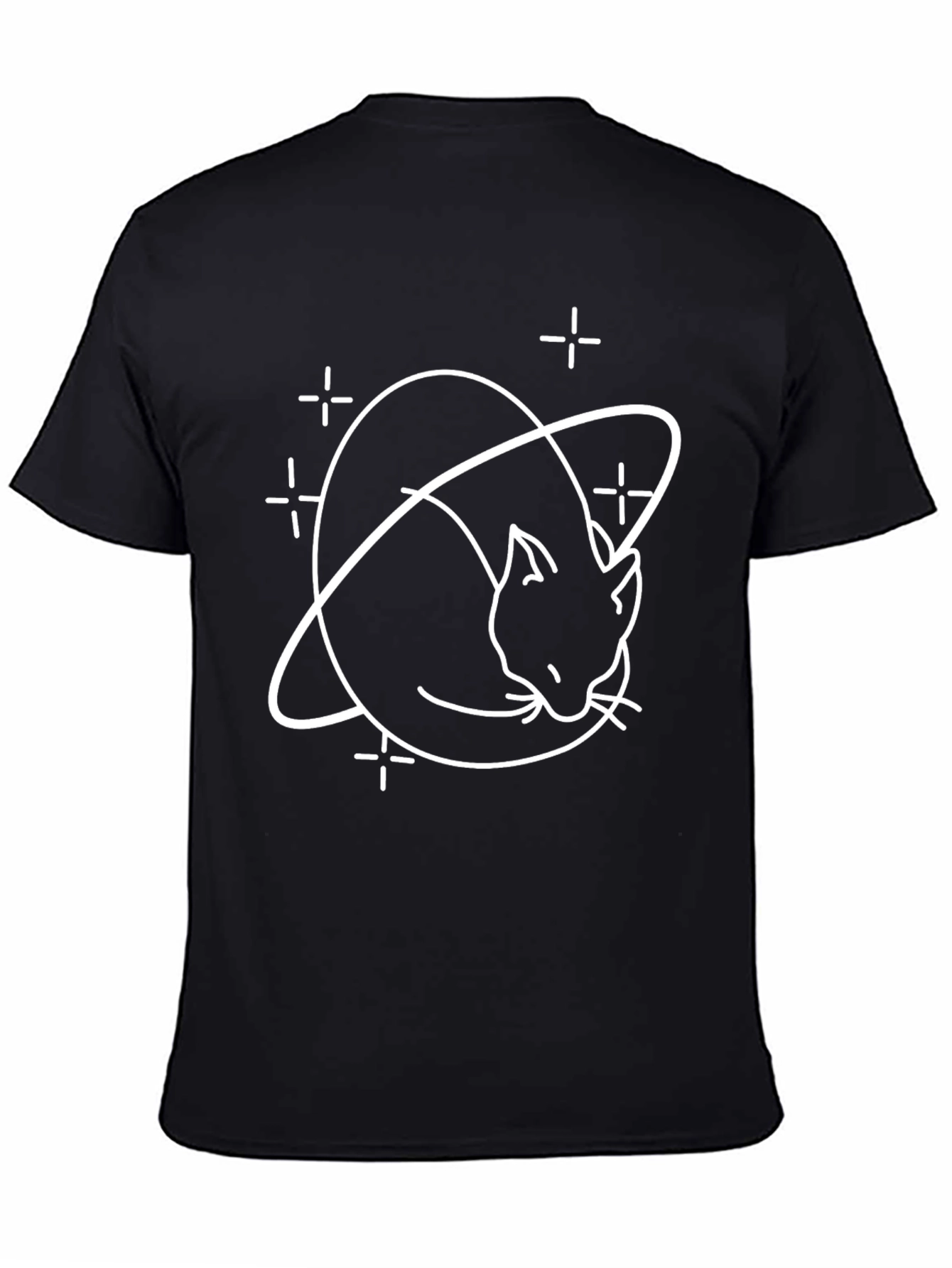 Cosmic Cat T-Shirt - Unique Space Kitten Tee