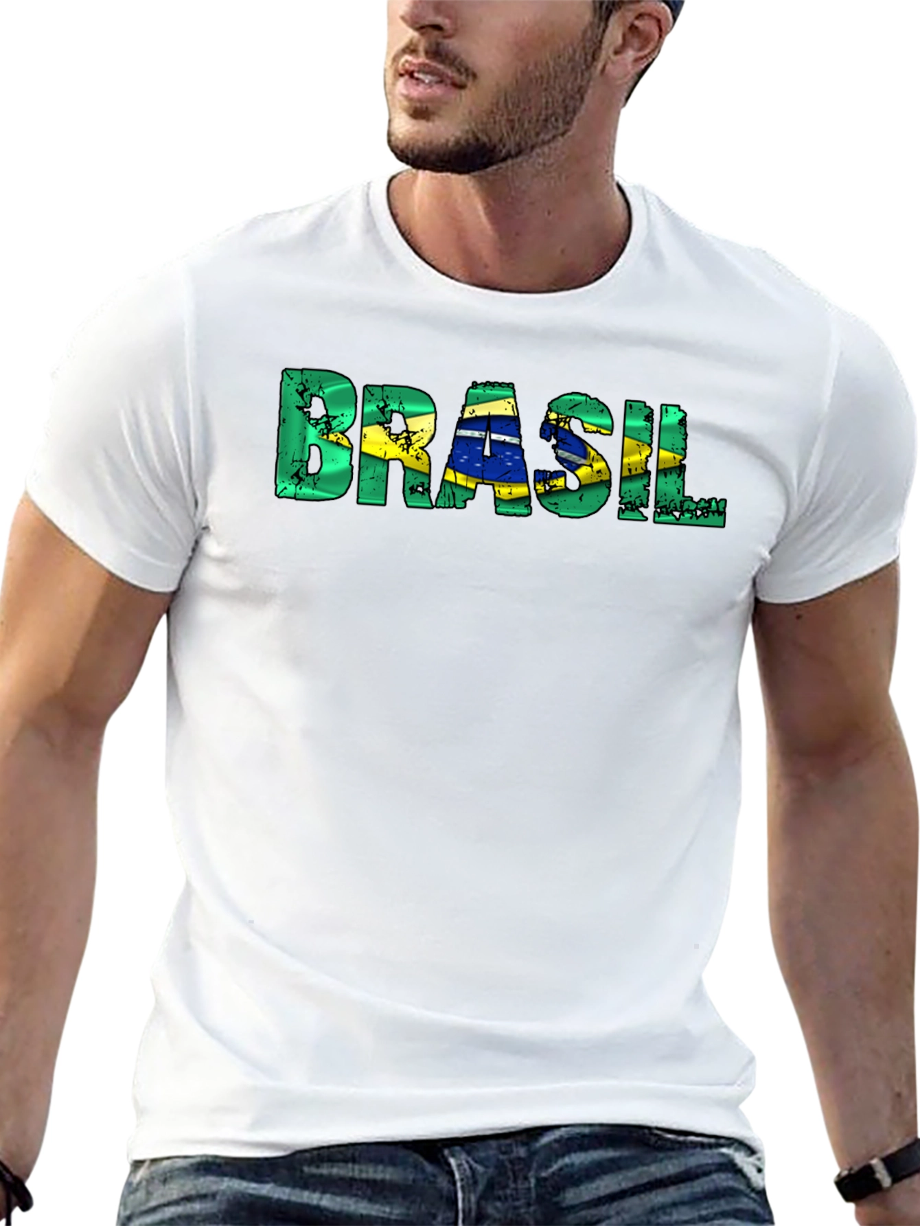 Brazil Flag T-Shirt - Graphic Tee