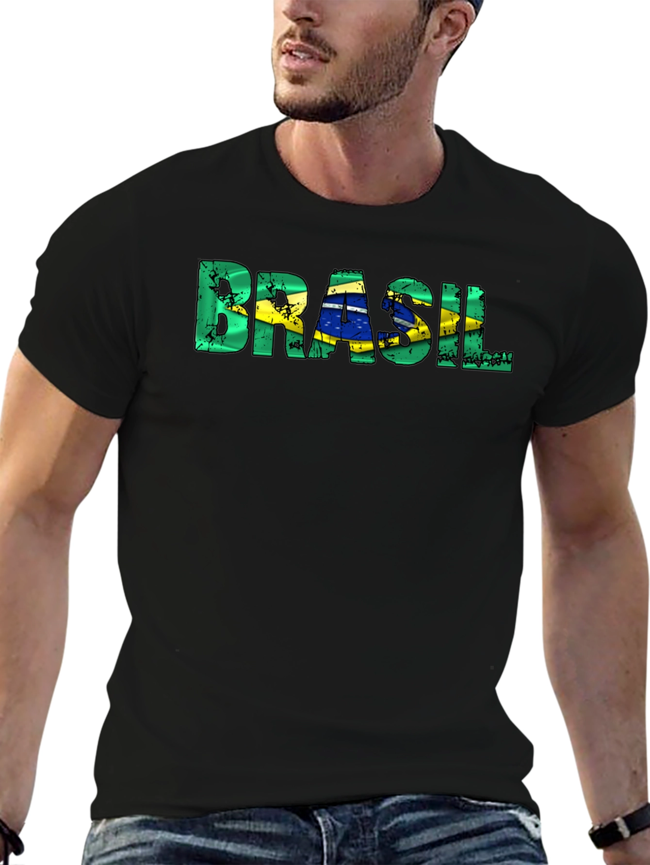 Brazil Flag T-Shirt - Graphic Tee