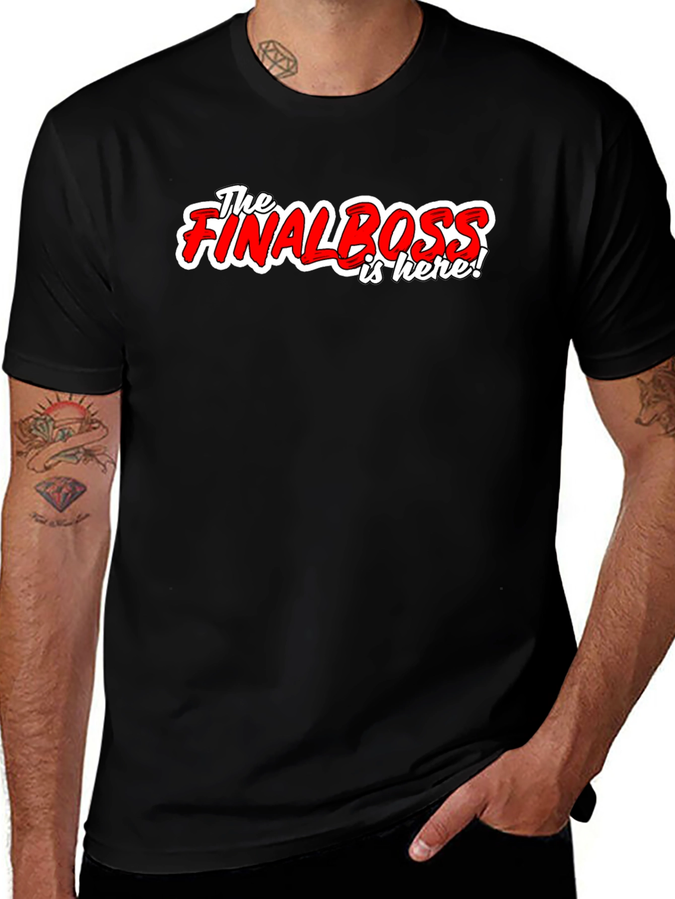 The Final Boss T-Shirt - Gamer Style!
