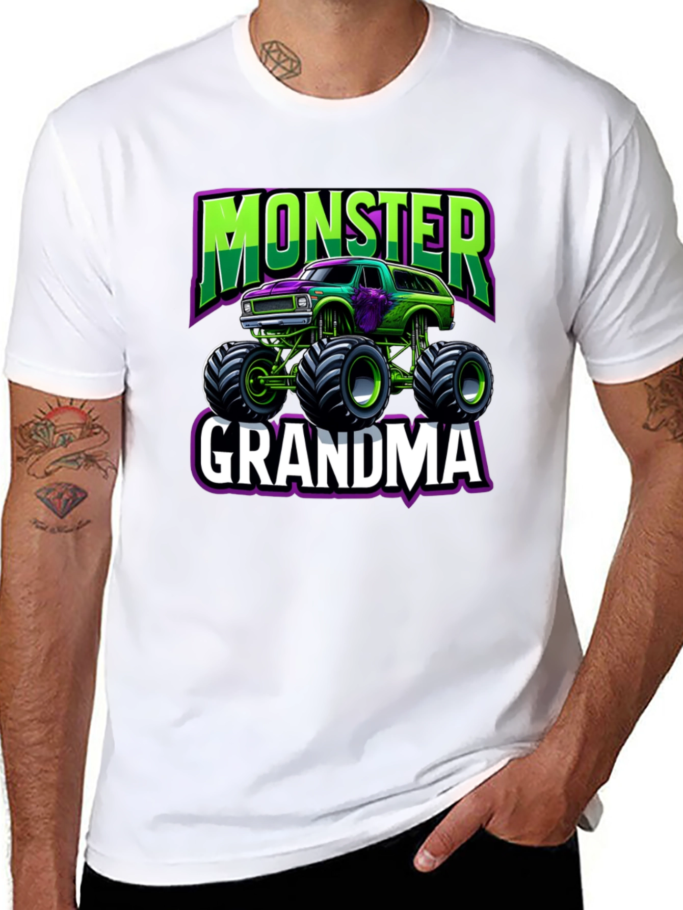 Monster Grandma Truck T-Shirt