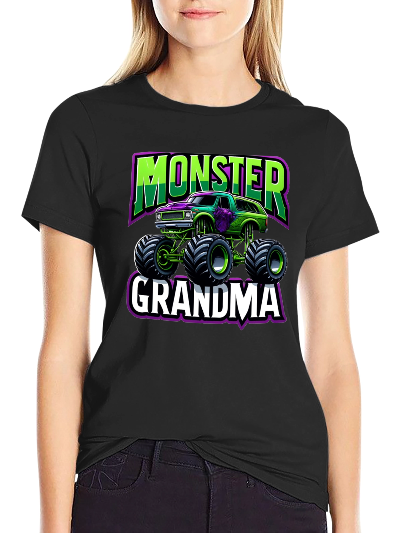 Monster Grandma Truck T-Shirt