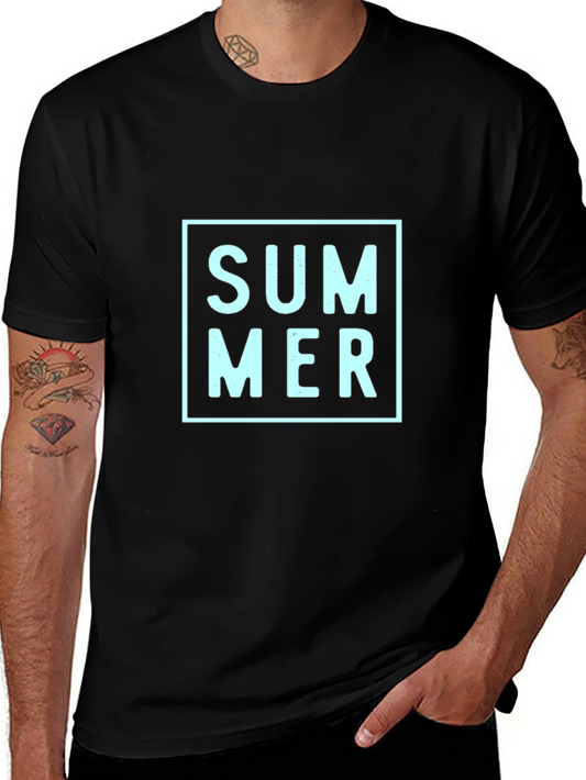 Summer Graphic Tee - Black