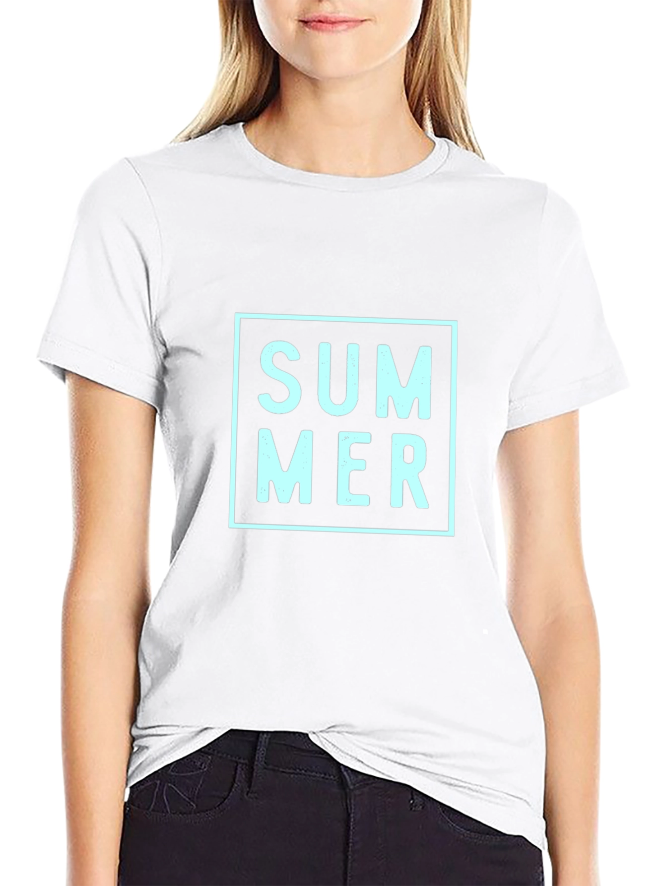 Summer Graphic Tee - Black