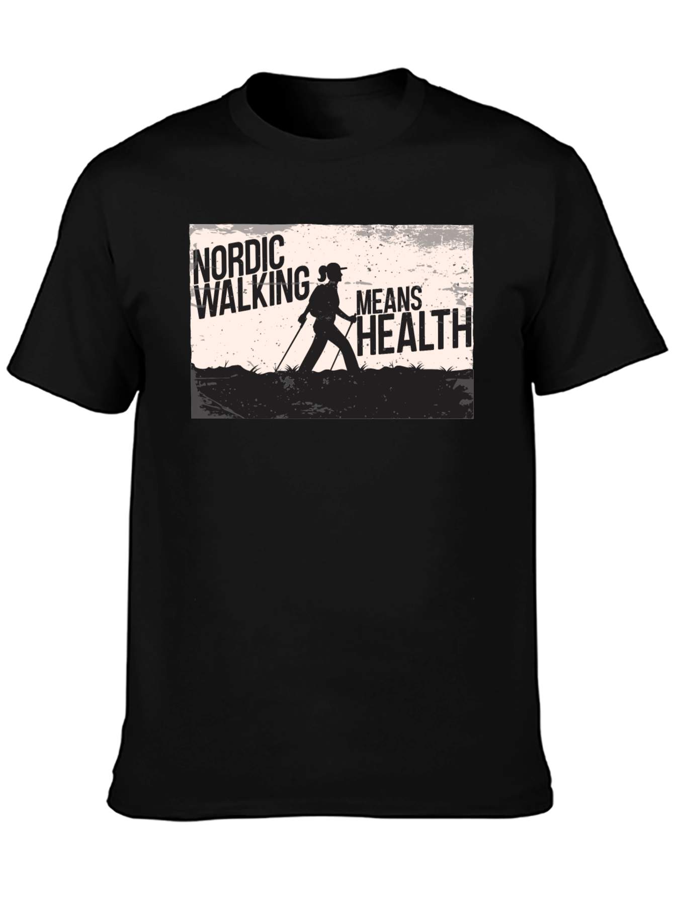 Nordic Walking T-Shirt - Health & Fitness Apparel