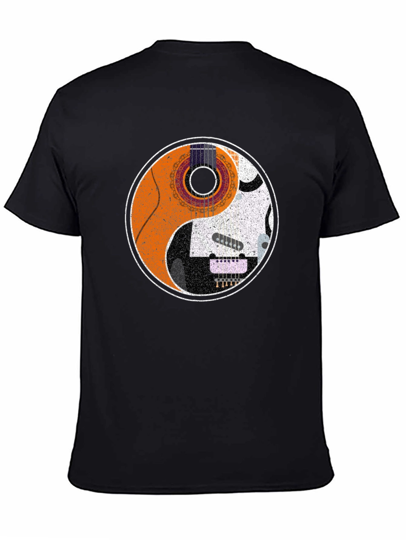 Yin Yang Guitar T-Shirt