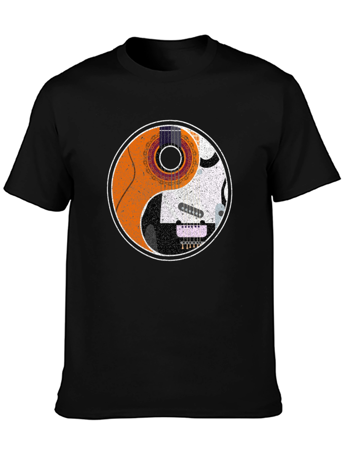 Yin Yang Guitar T-Shirt