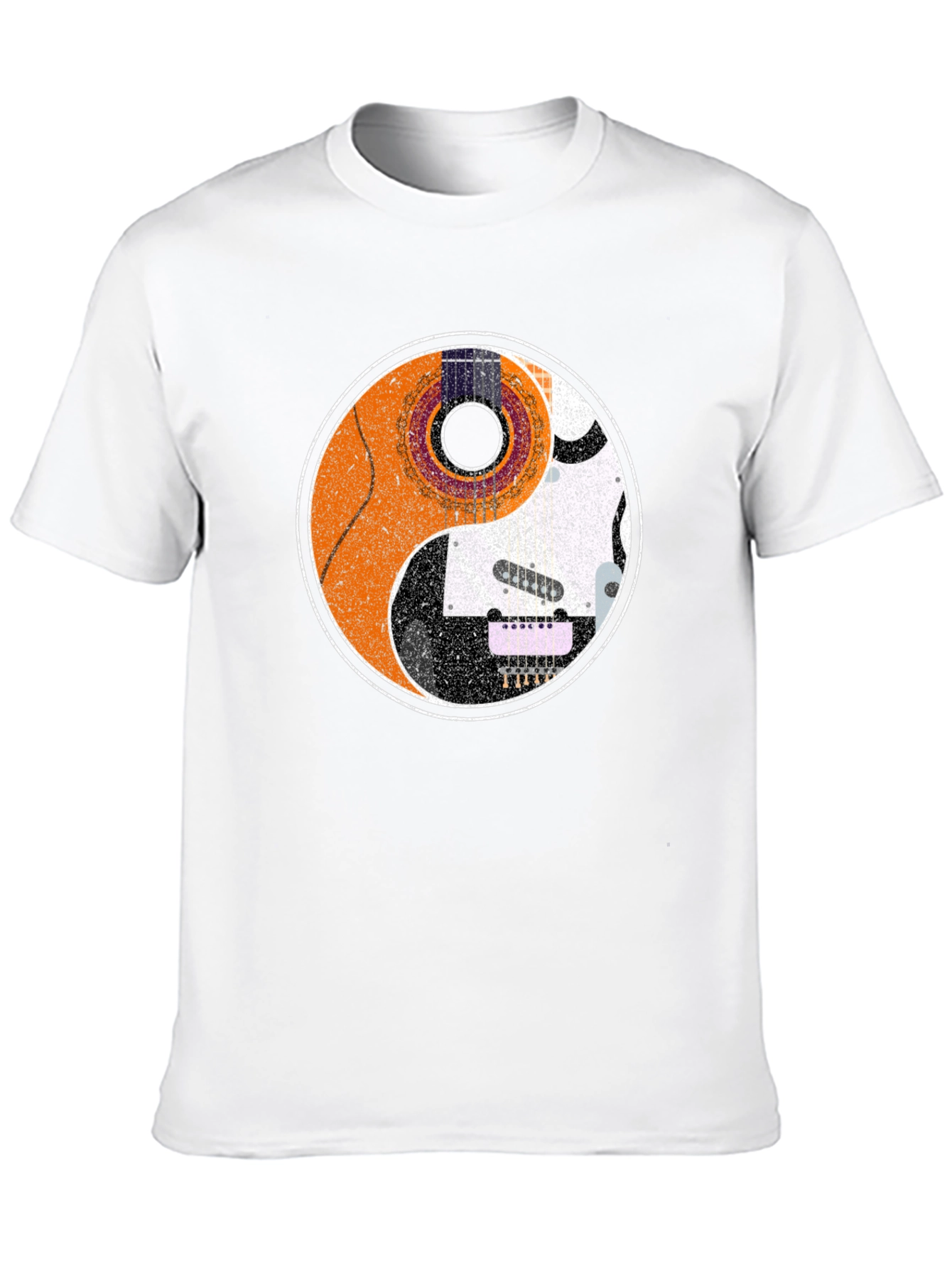 Yin Yang Guitar T-Shirt