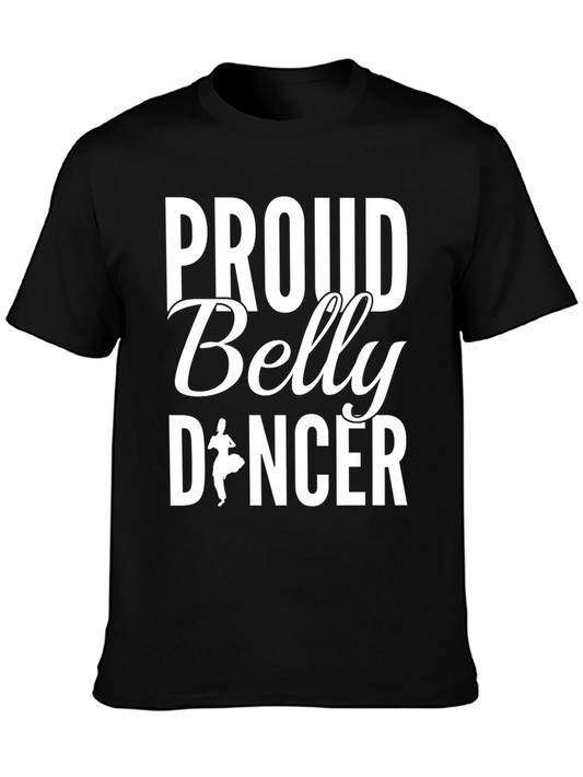 Proud Belly Dancer Graphic Tee - Black