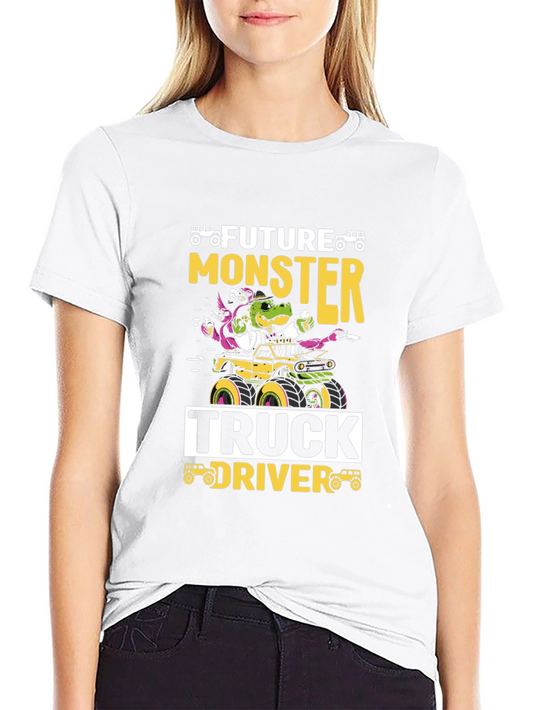 Future Monster Truck Driver T-Shirt - Kids & Adults