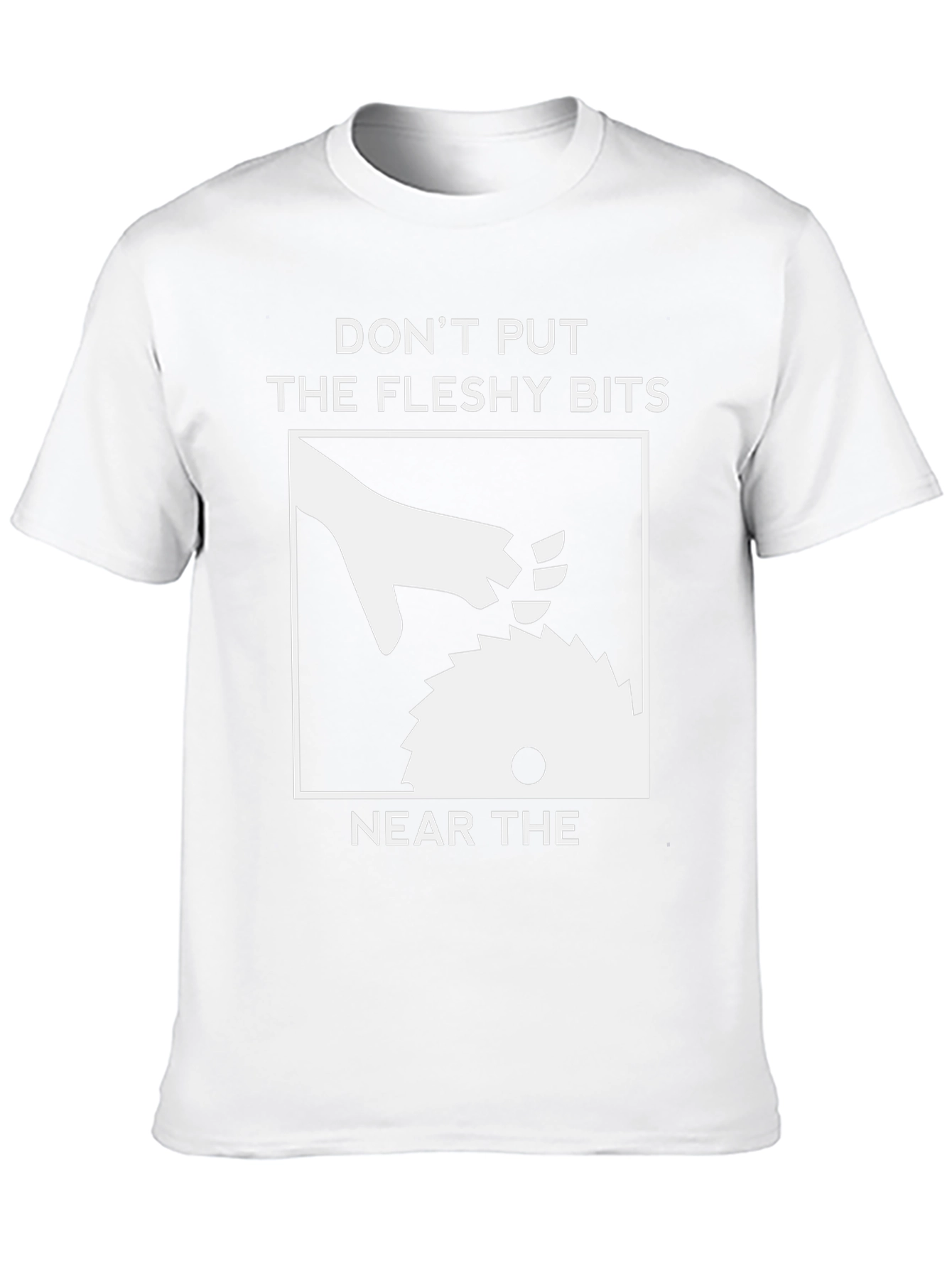 Humorous Woodworking Safety T-Shirt