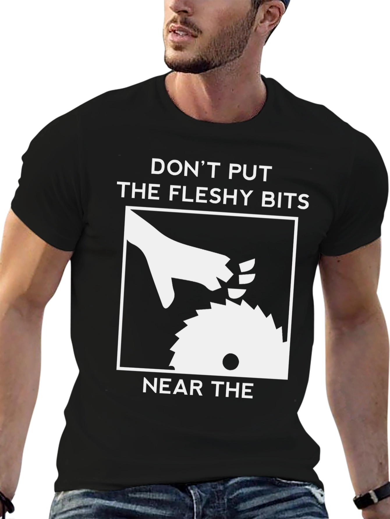 Humorous Woodworking Safety T-Shirt