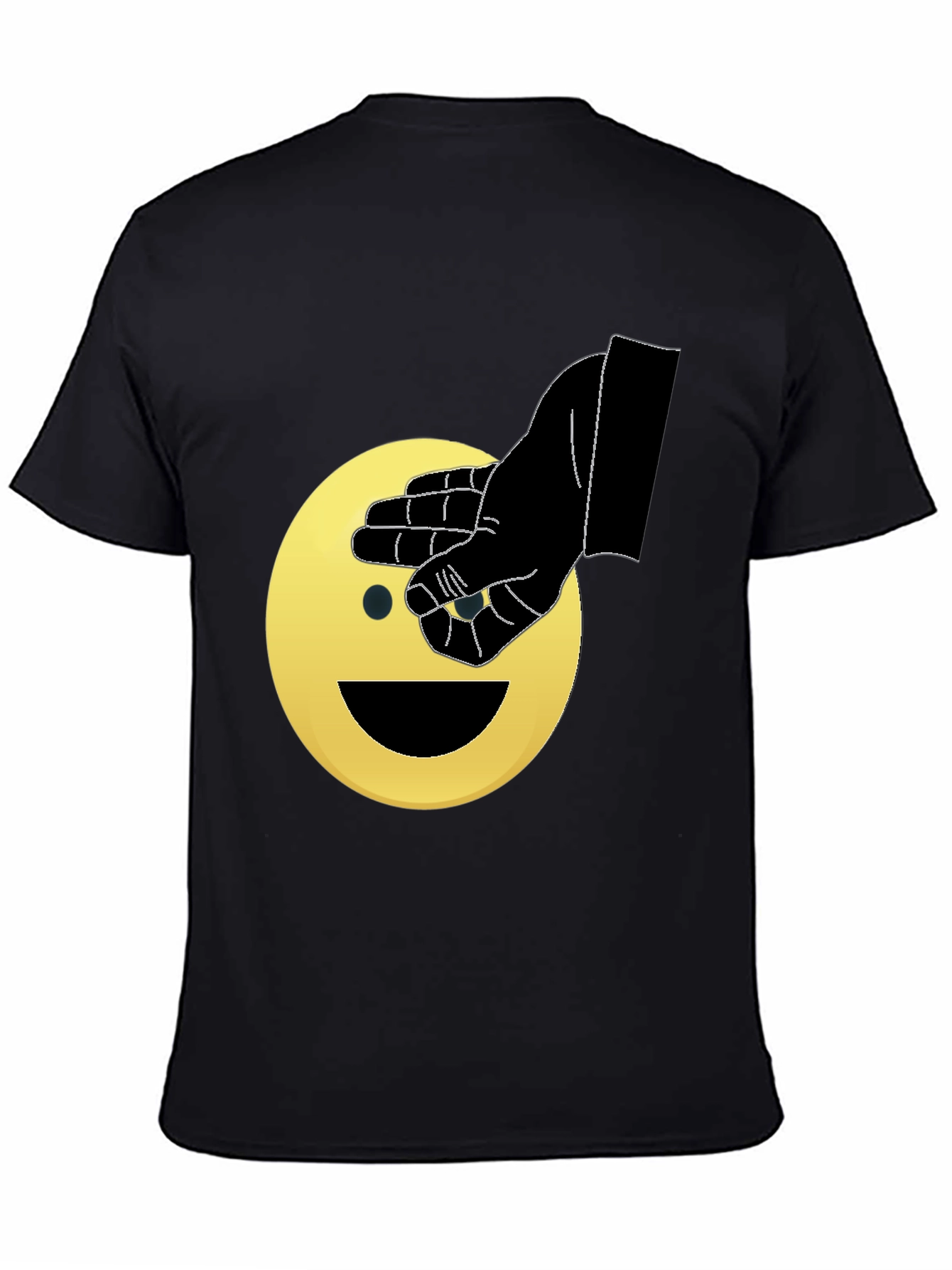 Emoji Peek-a-Boo Graphic T-Shirt