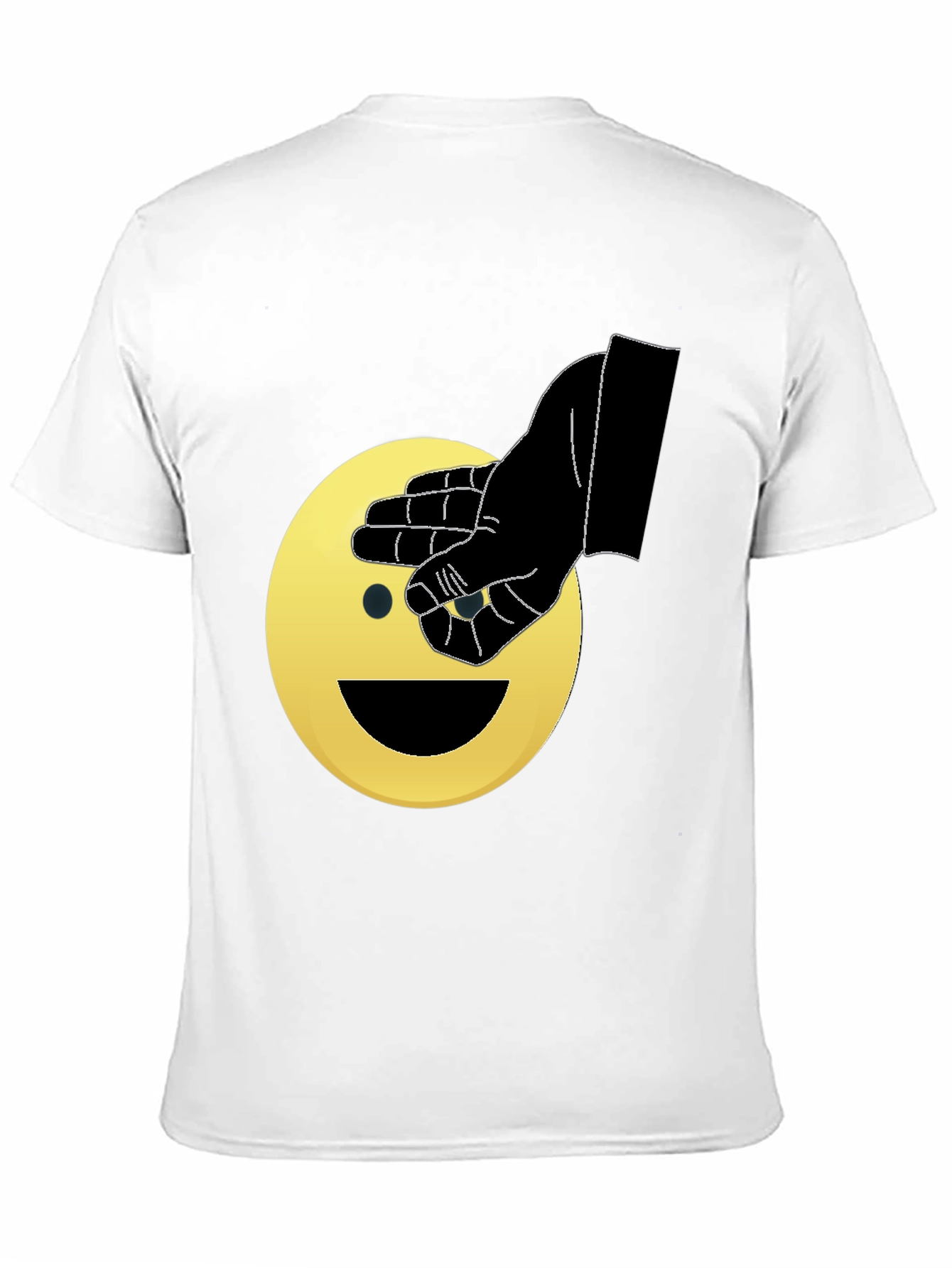 Emoji Peek-a-Boo Graphic T-Shirt
