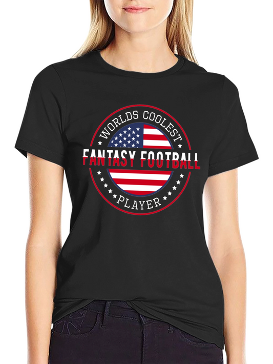 Worlds Coolest Fantasy Football Player T-Shirt