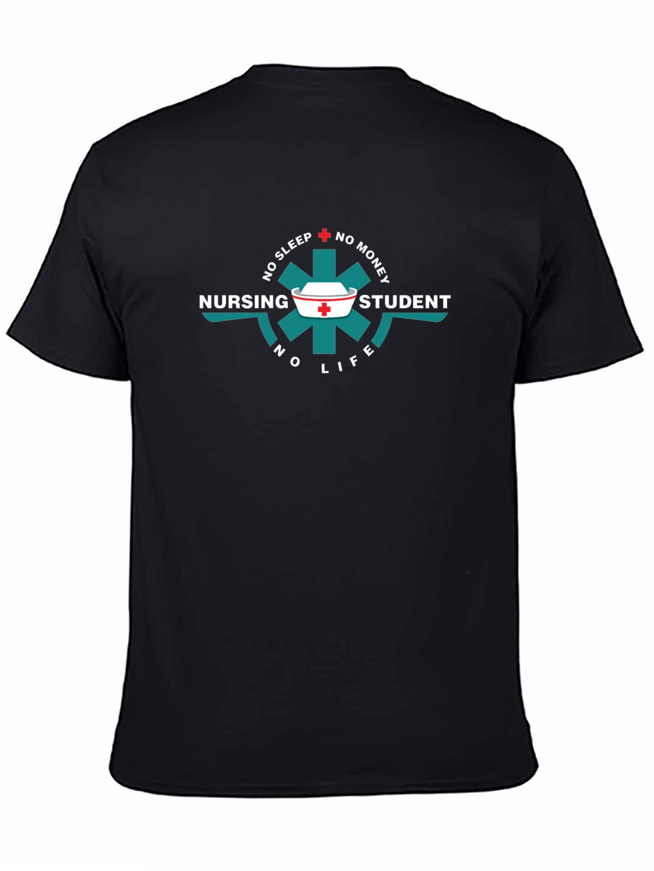 Nursing Student Life Graphic T-Shirt