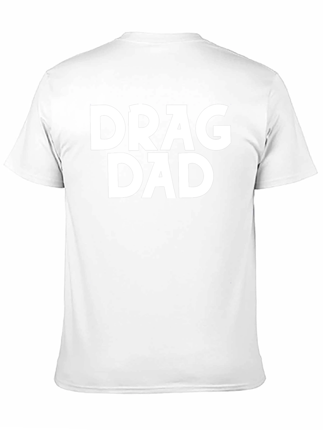 Drag Dad Black Graphic T-Shirt
