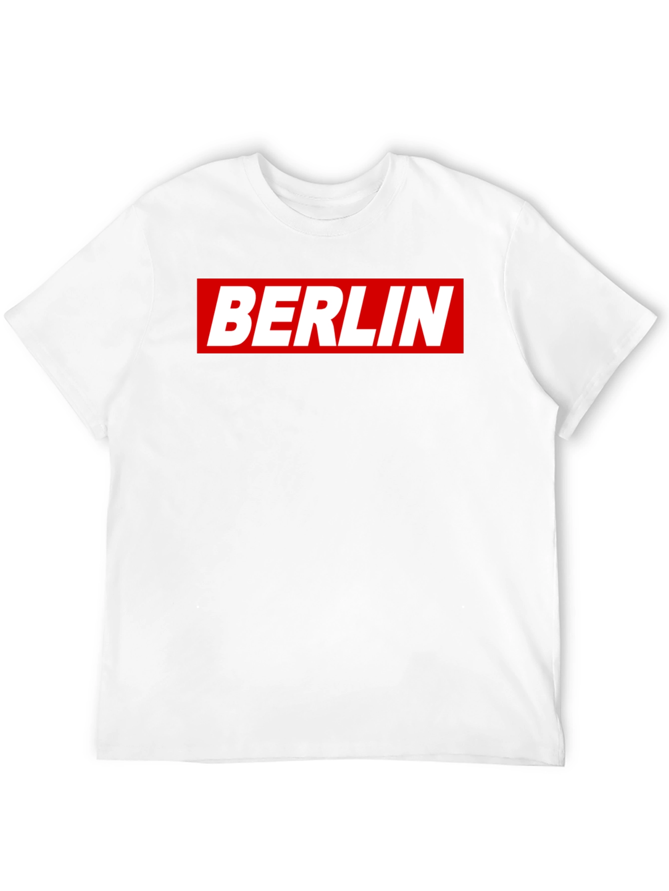 Berlin Box Logo Graphic T-Shirt - Bold City Style