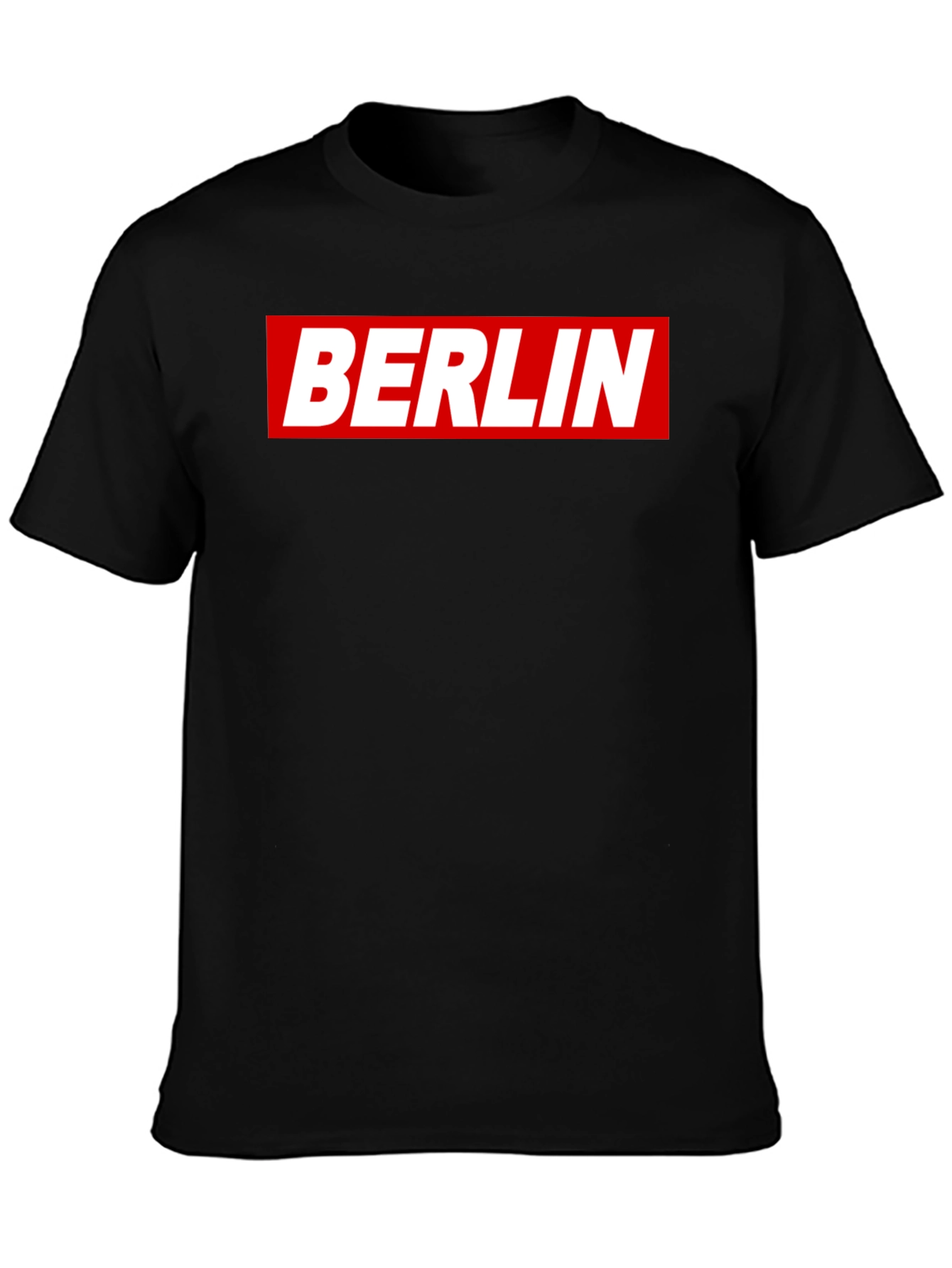 Berlin Box Logo Graphic T-Shirt - Bold City Style