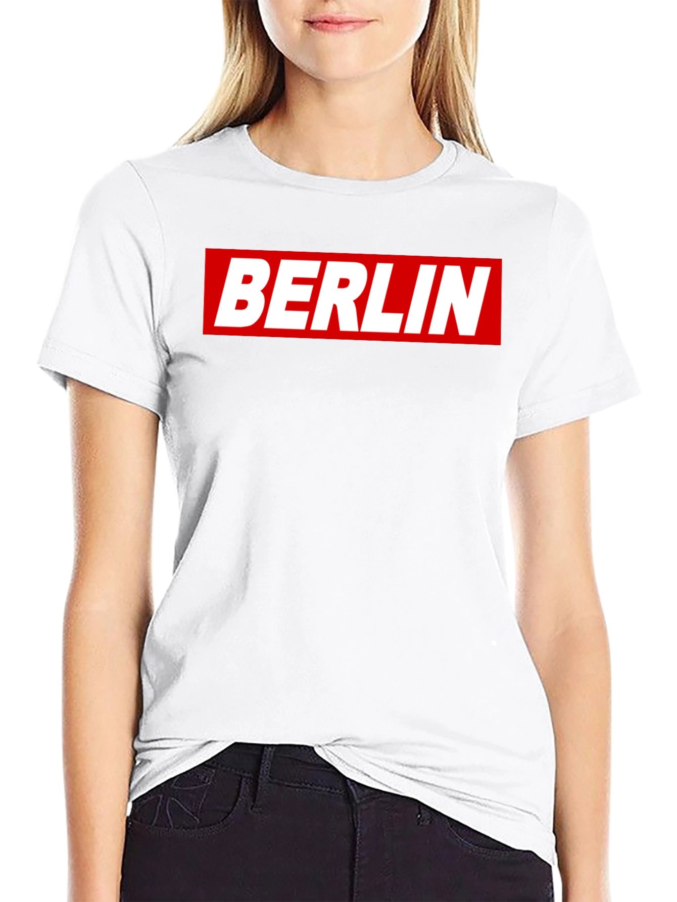 Berlin Box Logo Graphic T-Shirt - Bold City Style