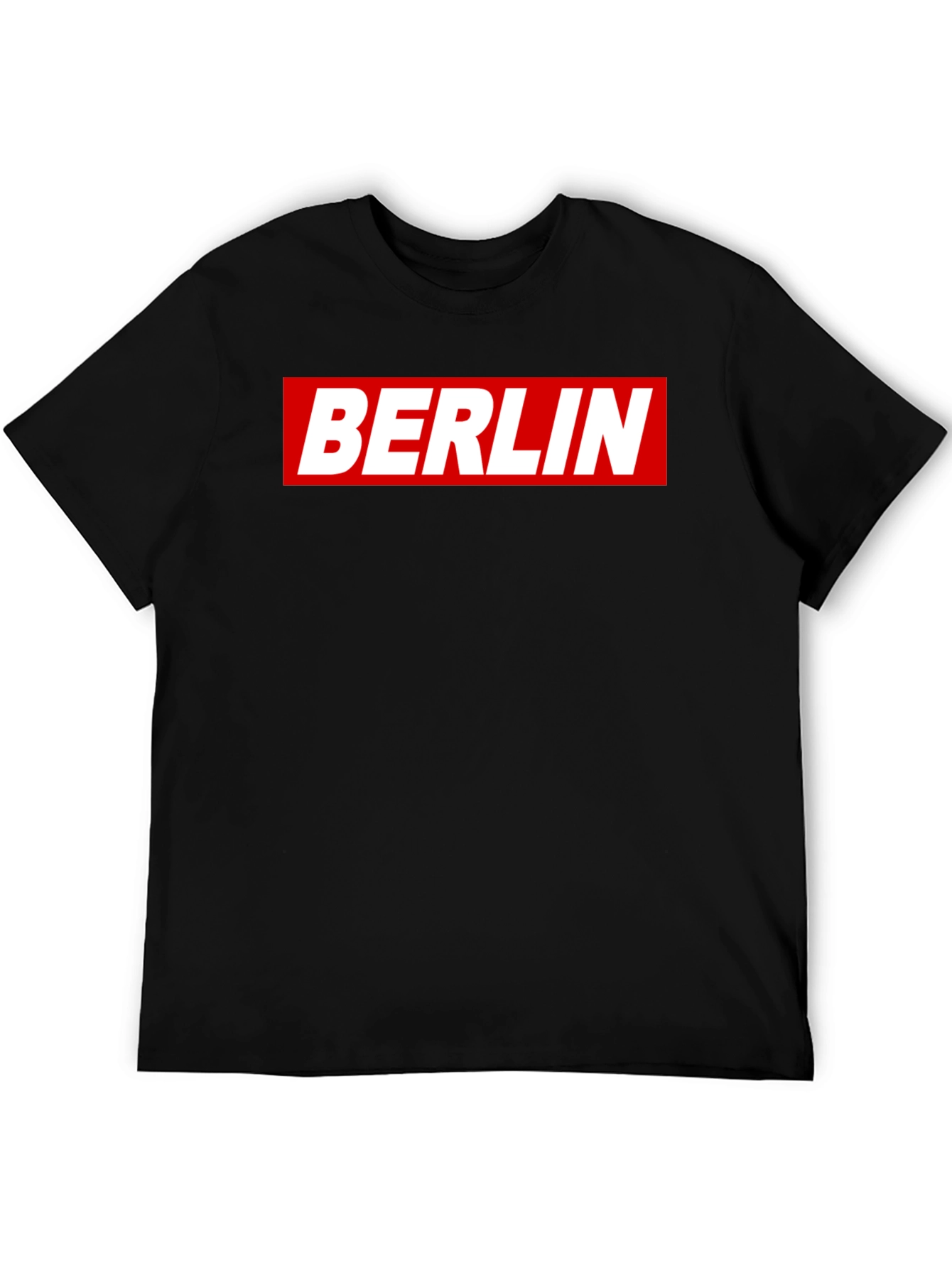 Berlin Box Logo Graphic T-Shirt - Bold City Style