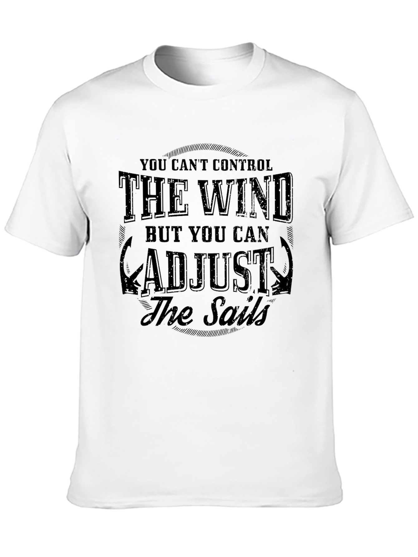 The Wind and Sails Graphic Black T-Shirt