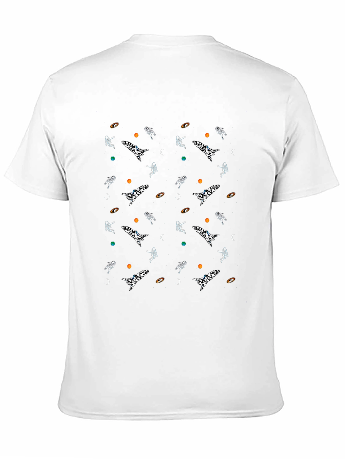 Cosmic Voyage Black T-Shirt